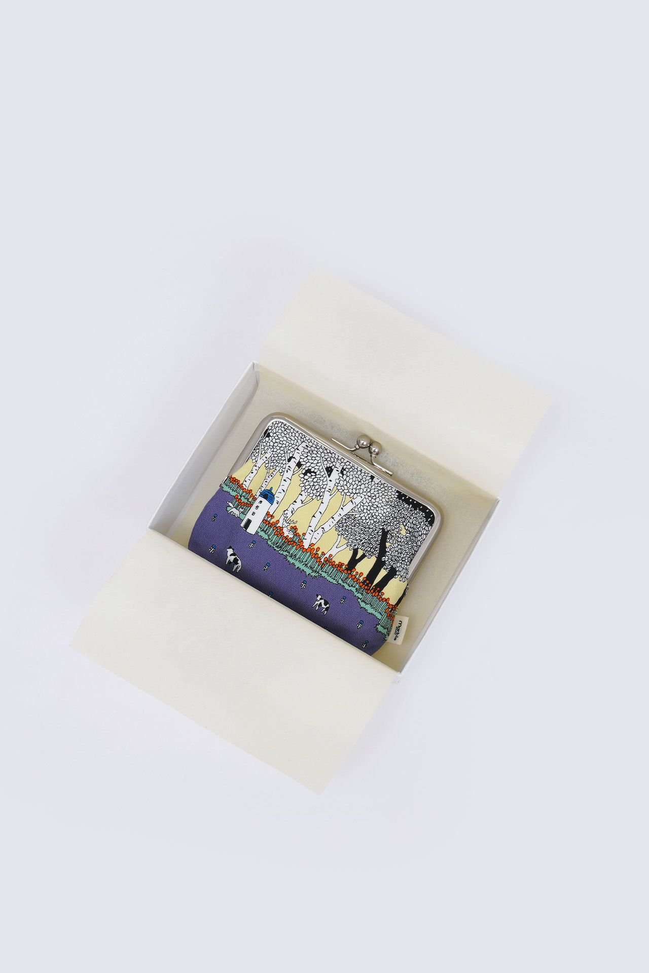 がま口Mがピッタリ入ります