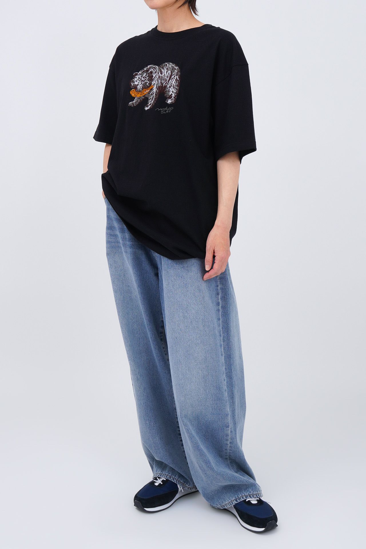 BLACK/model:161cm(Lサイズ着用)