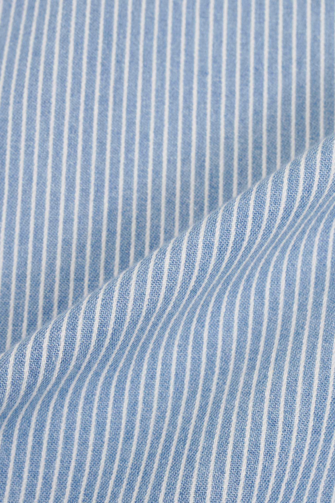 ヒッコリー 裾タックボリュームパンツ | marble SUD(マーブルシュッド