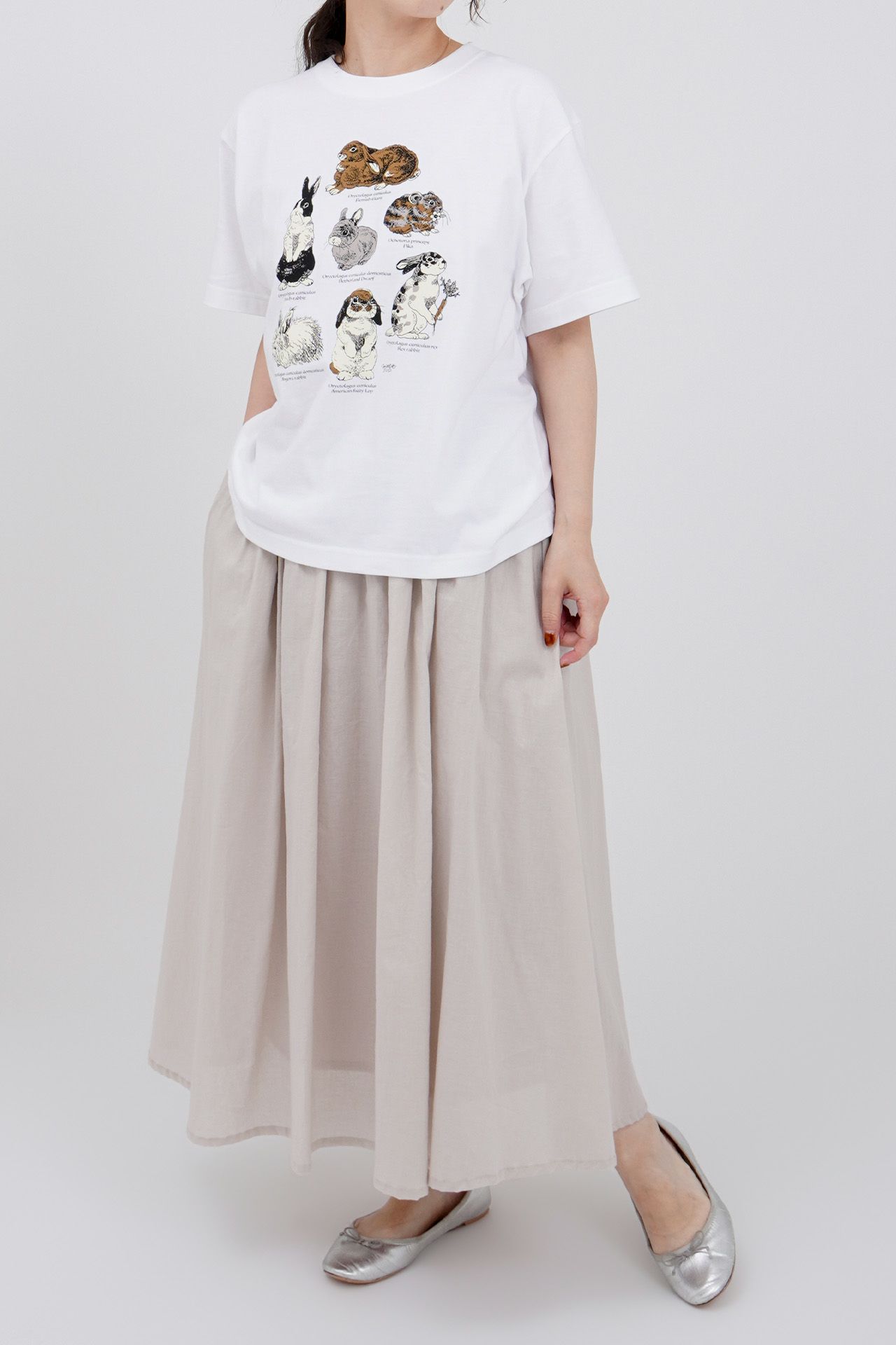 Zukan Rabbit S/S Tシャツ | marble SUD(マーブルシュッド)公式通販