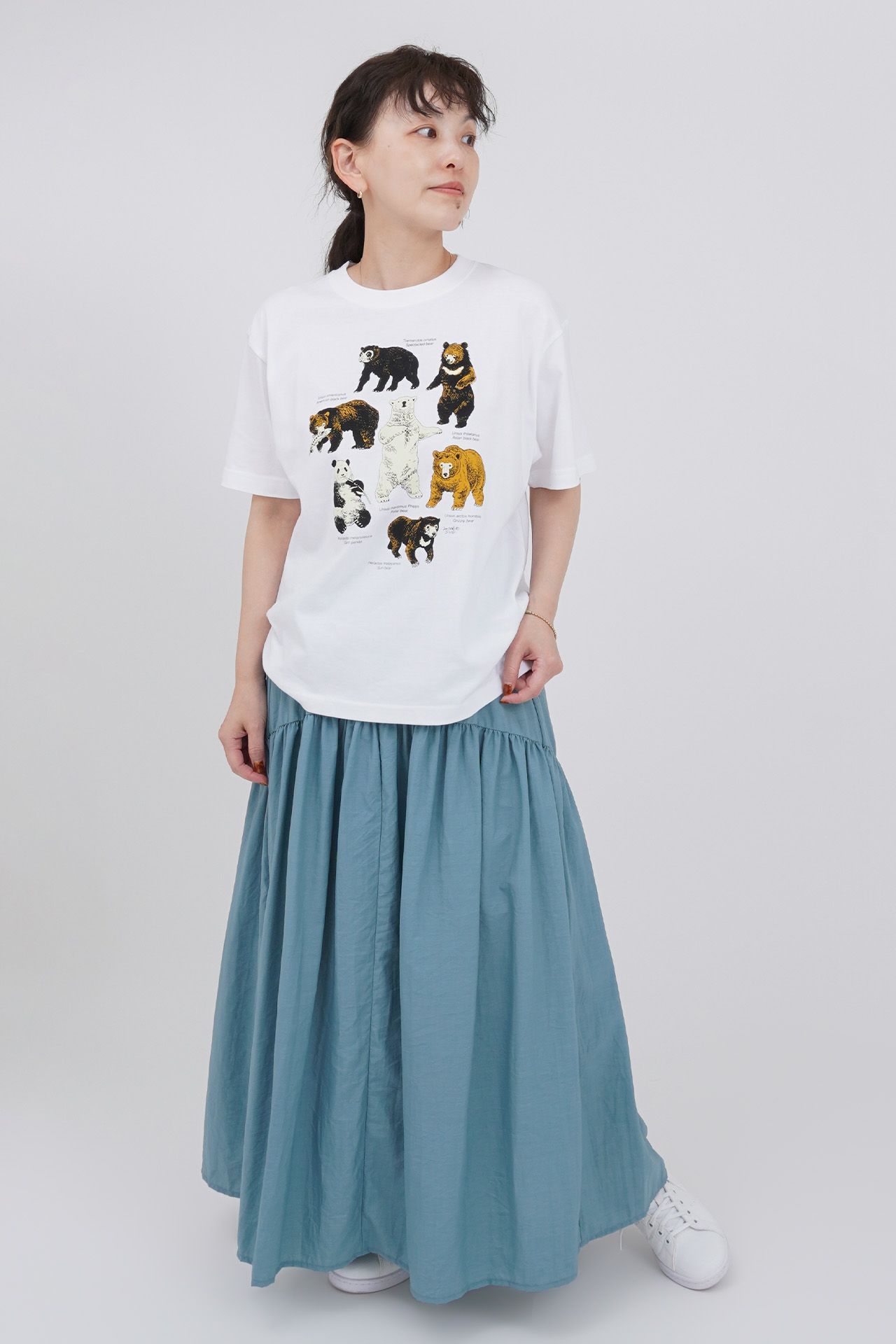 WHITE/model:158cm
