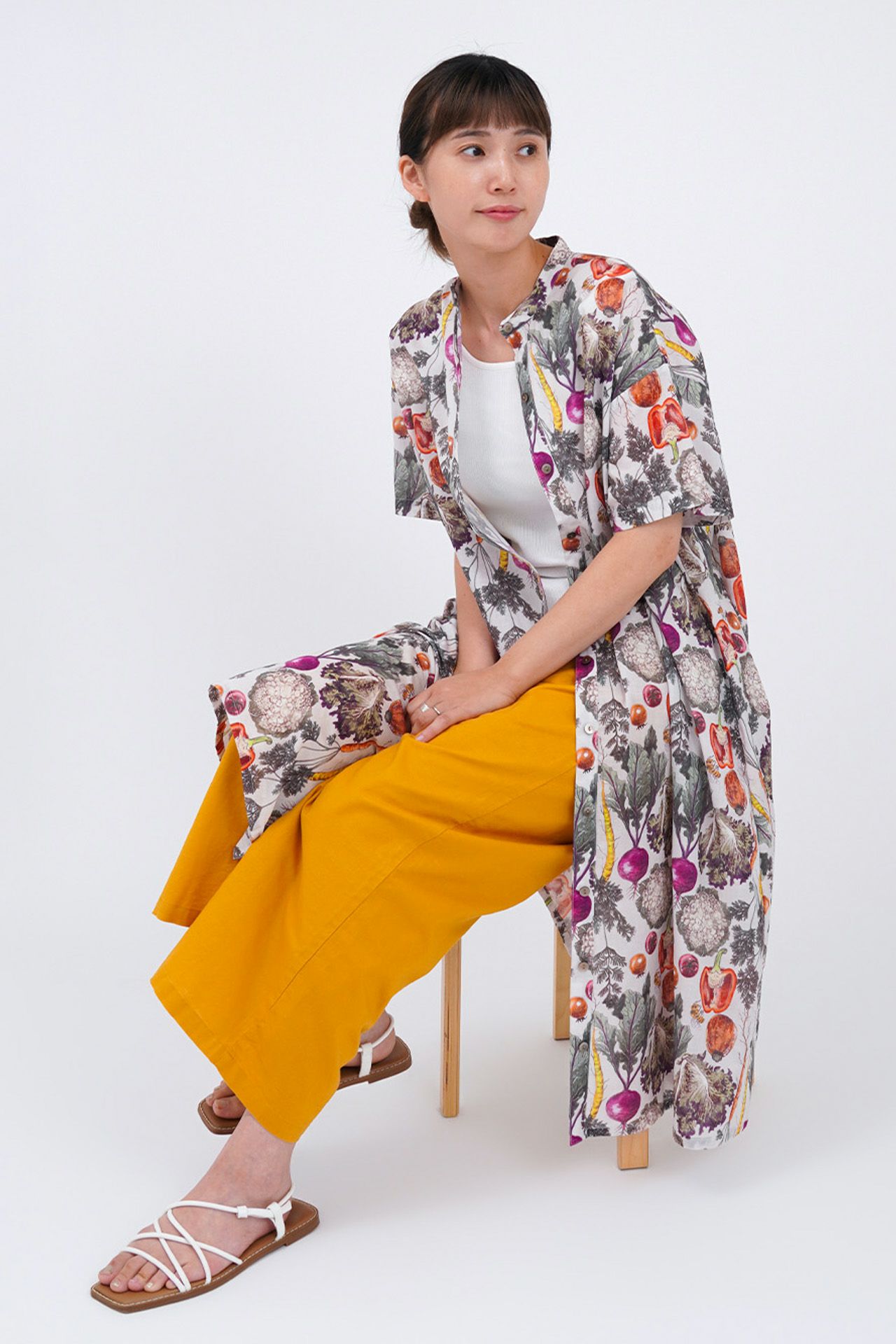 マーブルシュッド　marble sud Kamikochi 　シャツ　ワンピ－ス マーブルシュッド marble sud Kamikochi シャツ ワンピ－ス