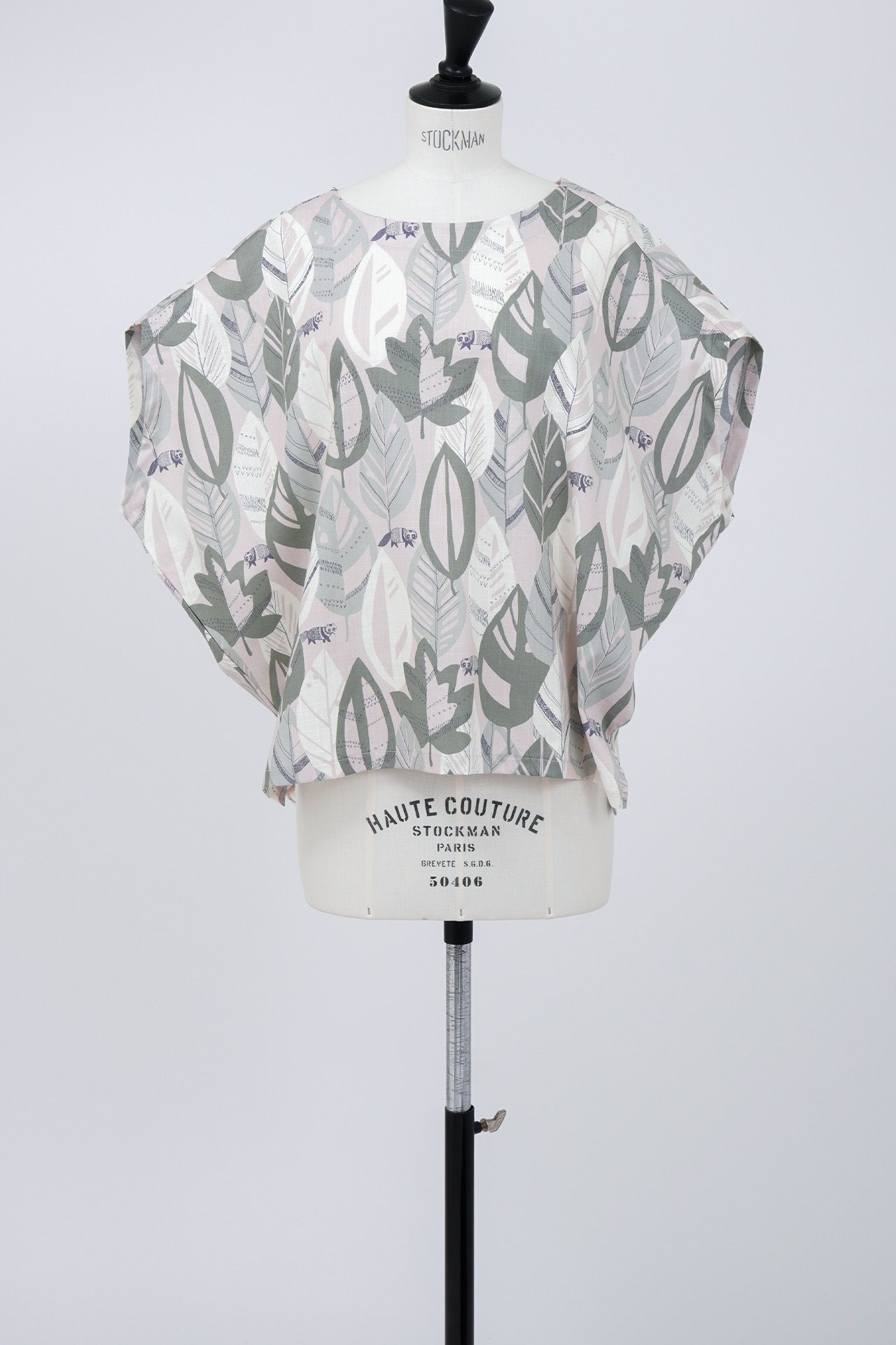 ☆raccoon leaf ヒラメTシャツ | marble SUD(マーブルシュッド
