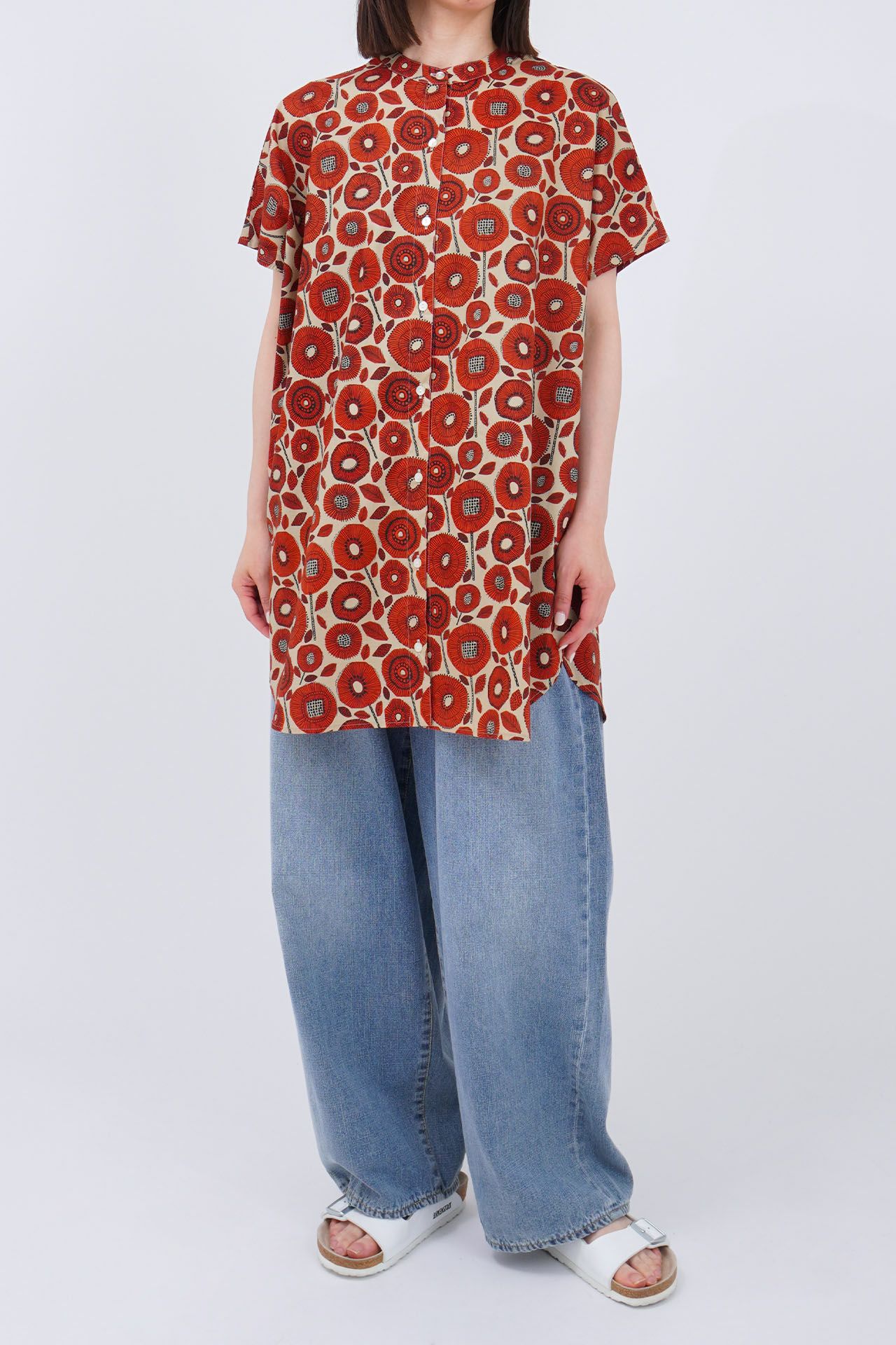 マーブルシュッド　ダイビング　ギャザーチュニック Mame dot ギャザーTunic | marble SUD(マーブルシュッド)公式通販