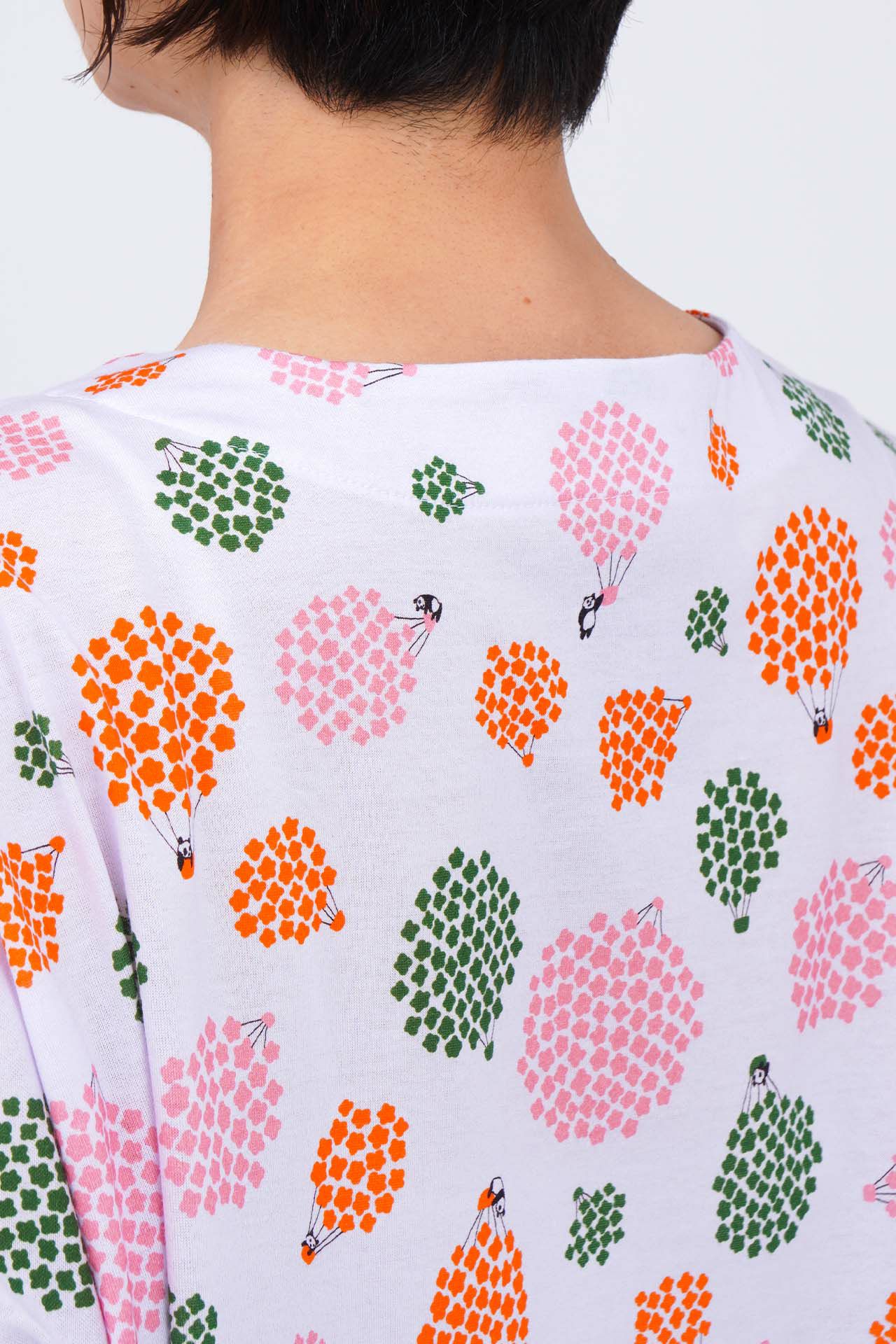 ☆Flower Panda アンプルTシャツ | marble SUD(マーブルシュッド