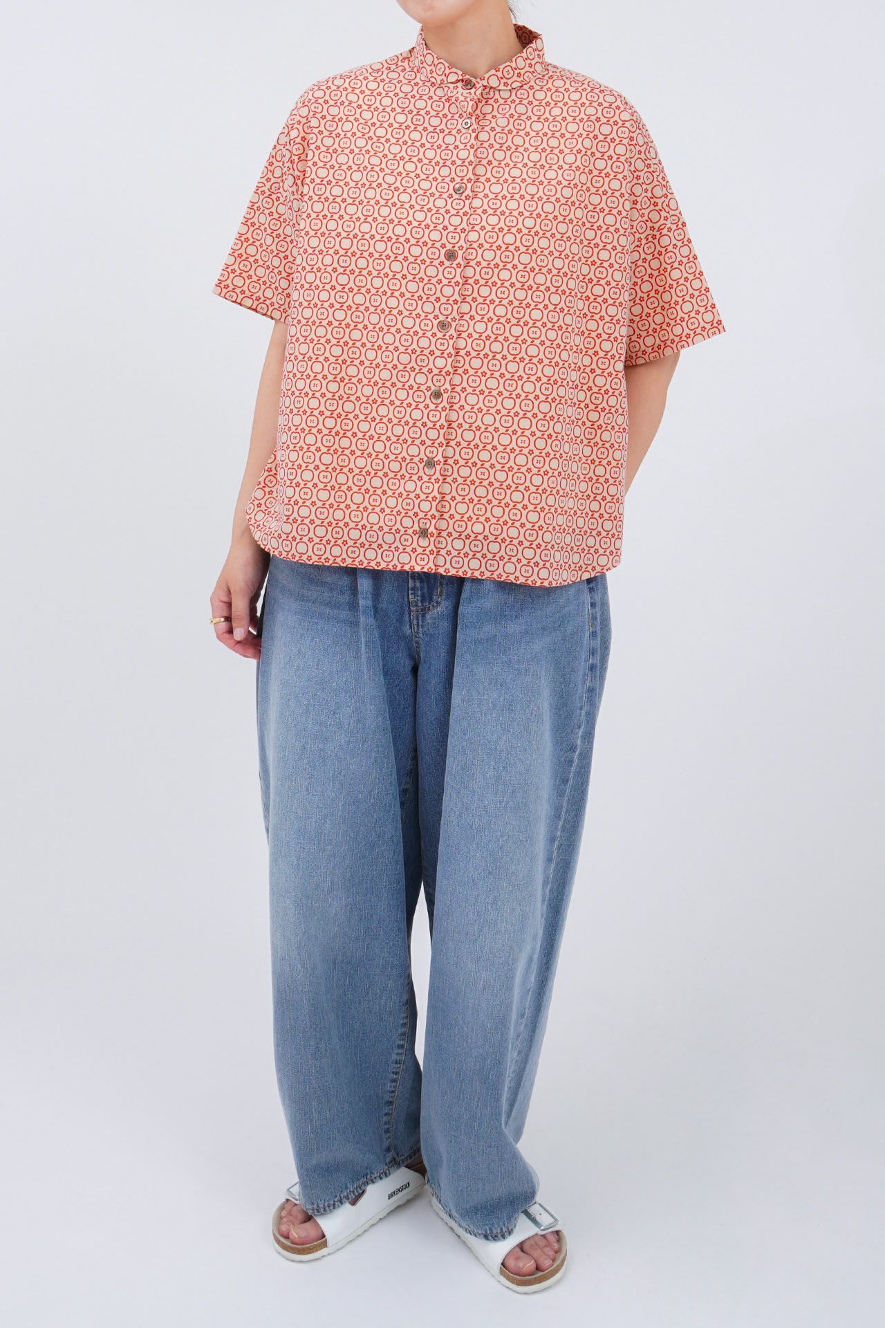 美品　マーブルシュッドmarble sud 金子みすゞ　わらい　シャツ marble SUD(マーブルシュッド)公式通販