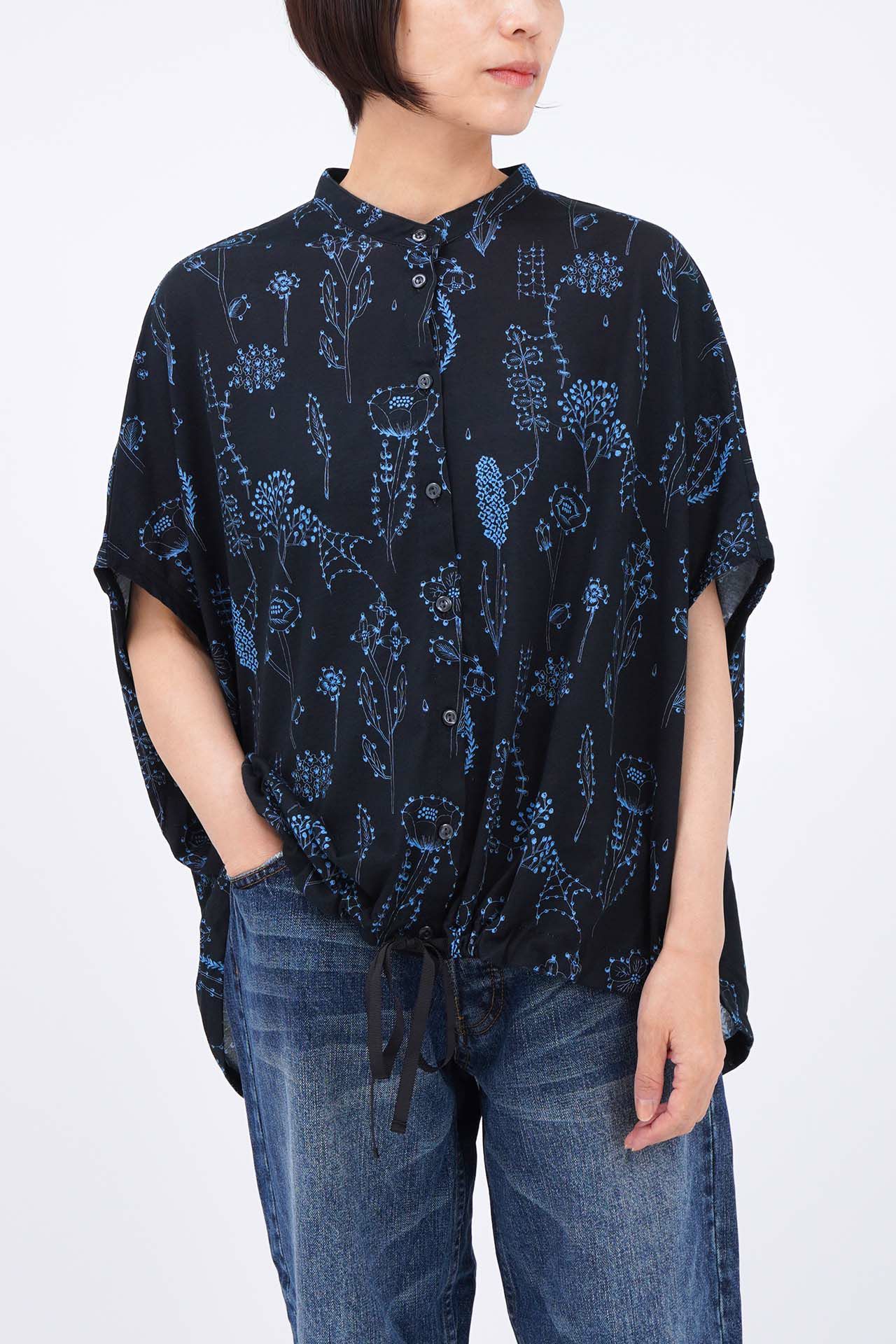 marbleSUD☆*:.。. 新品刺繍シャツ ☆Morning Dew ストリングシャツ | marble SUD(マーブルシュッド