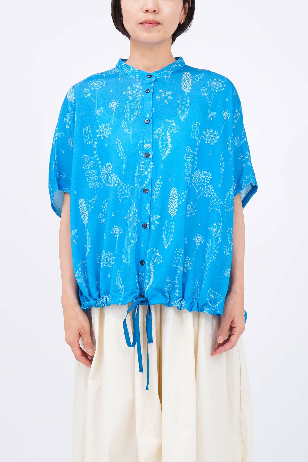 marbleSUD☆*:.。. 新品刺繍シャツ ☆Morning Dew ストリングシャツ | marble SUD(マーブルシュッド