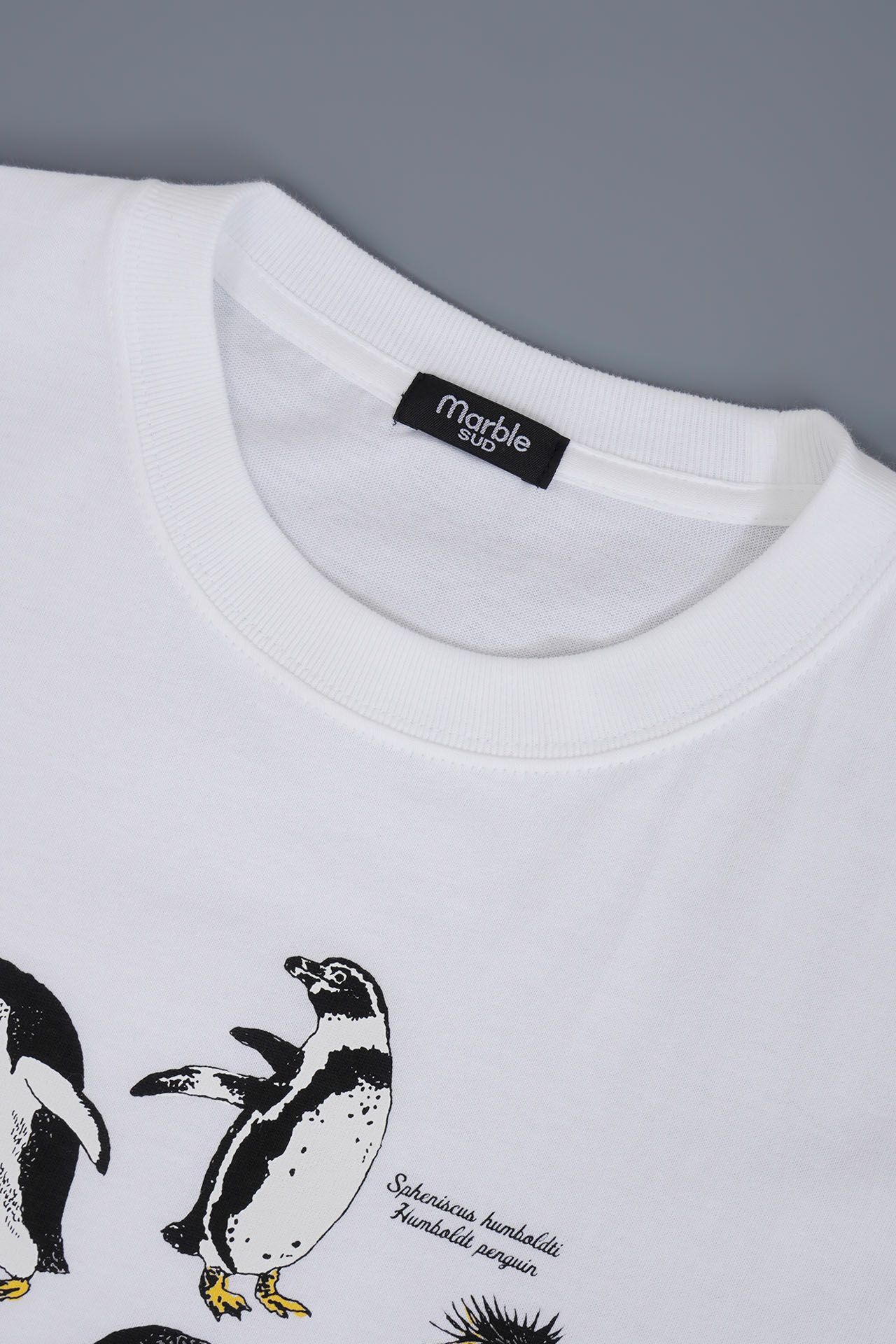 Zukan Penguin S/S Tシャツ | marble SUD(マーブルシュッド)公式通販