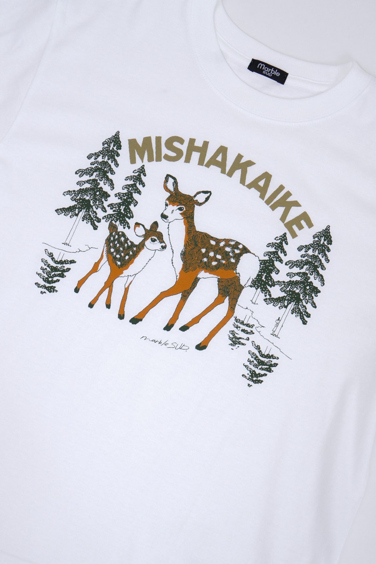☆MISHAKAIKE Tシャツ | marble SUD(マーブルシュッド)公式通販