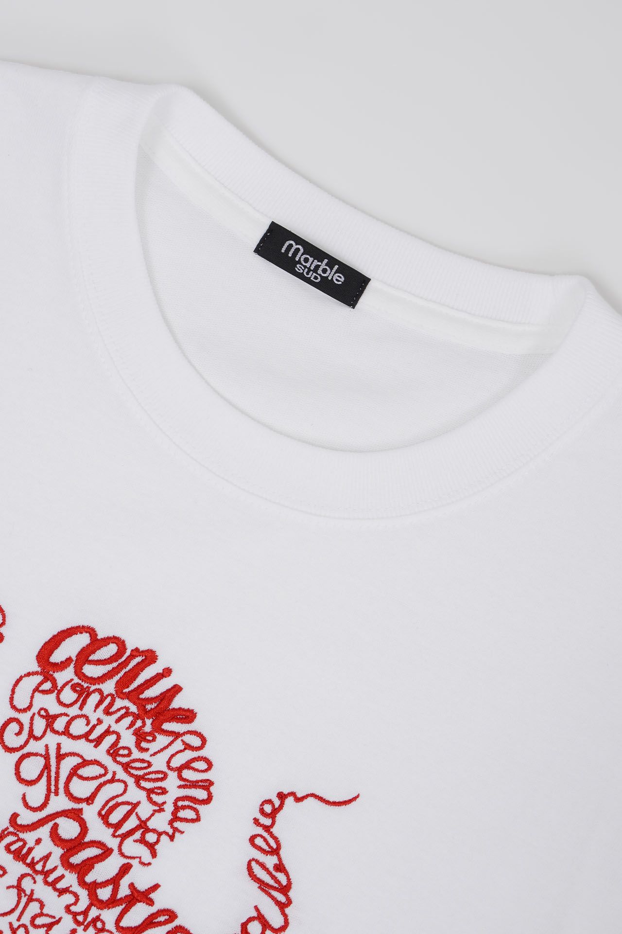 美品 2023SS マーブルシュッド octopus BIGTEE タコ 刺繍 ☆EMB Octopus Tシャツ | marble SUD(マーブルシュッド)公式通販