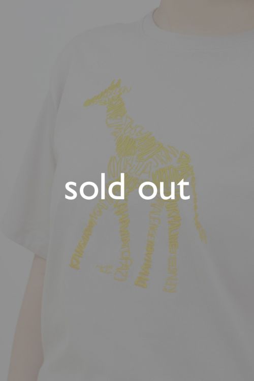 ☆EMB Giraffe Tシャツ | marble SUD(マーブルシュッド)公式通販