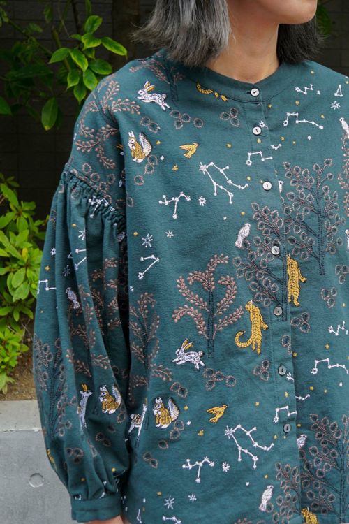 新品⭐︎marble SUD 刺繍DUCKシャツ 新品⭐︎marble SUD 刺繍DUCKシャツ marble SUD(マーブル