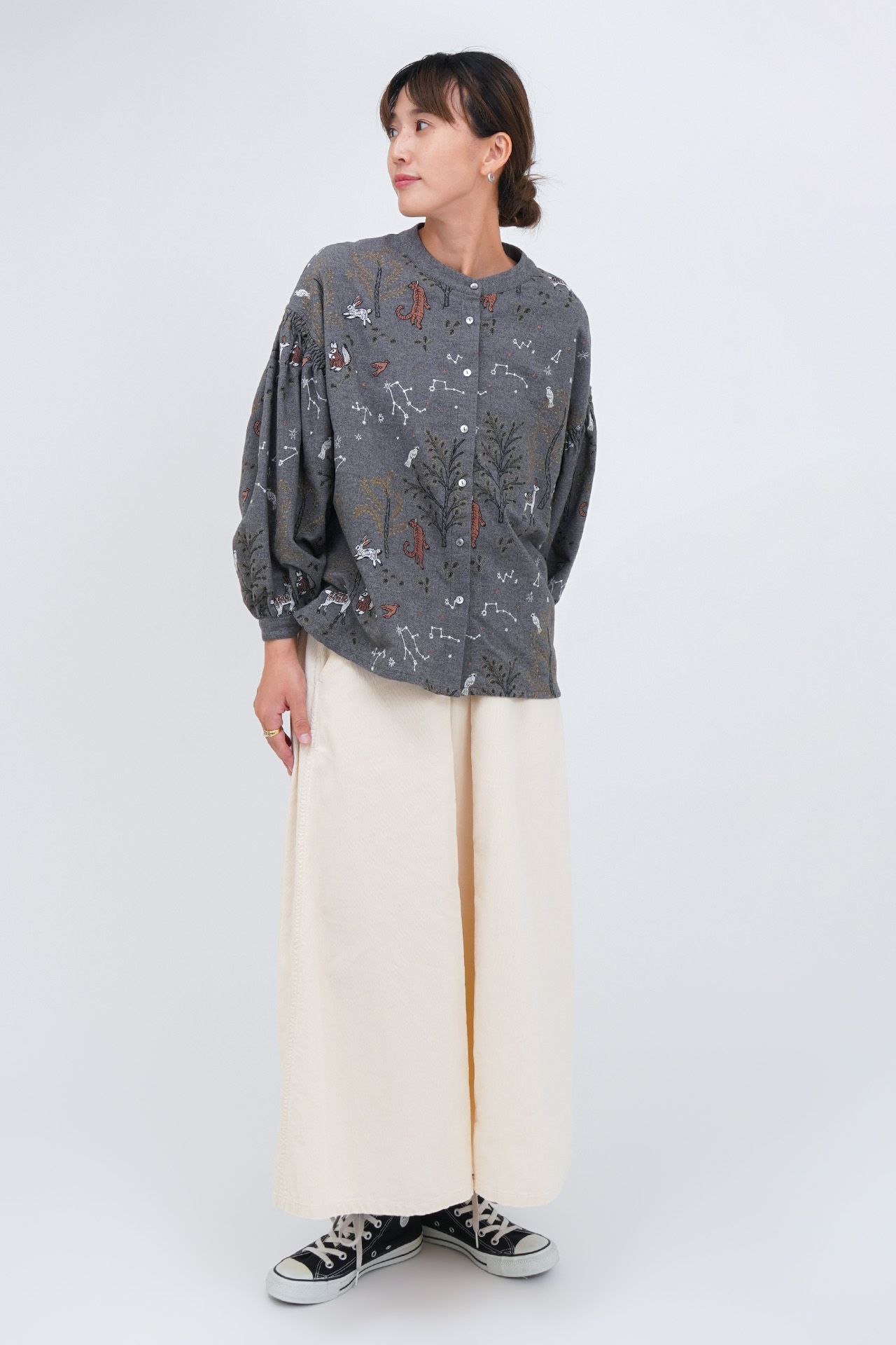 GREY/model:168cm