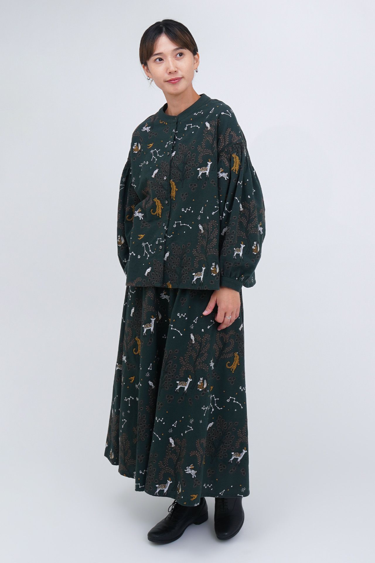 D.GREEN/model:168cm