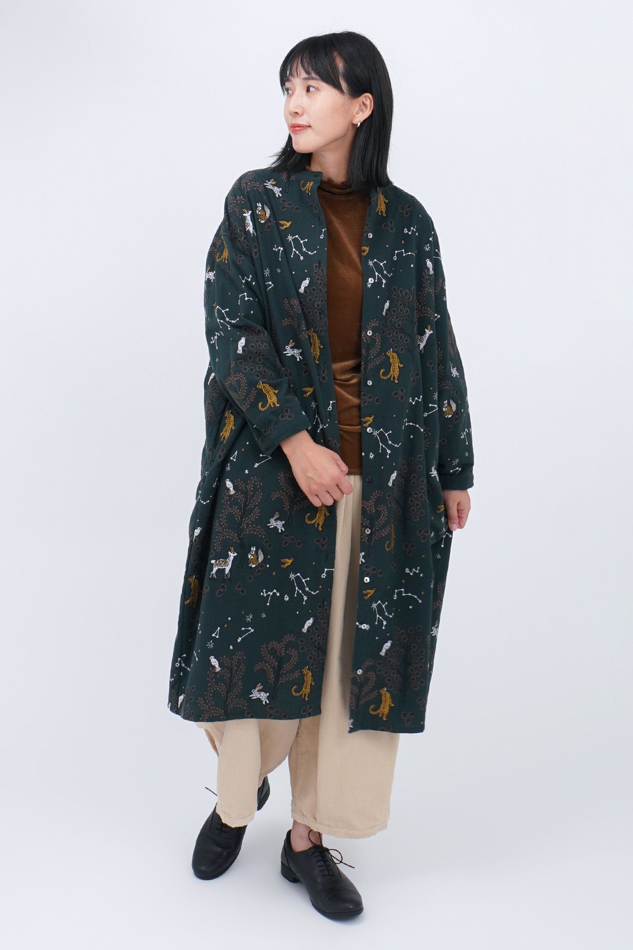 D.GREEN/model:168cm