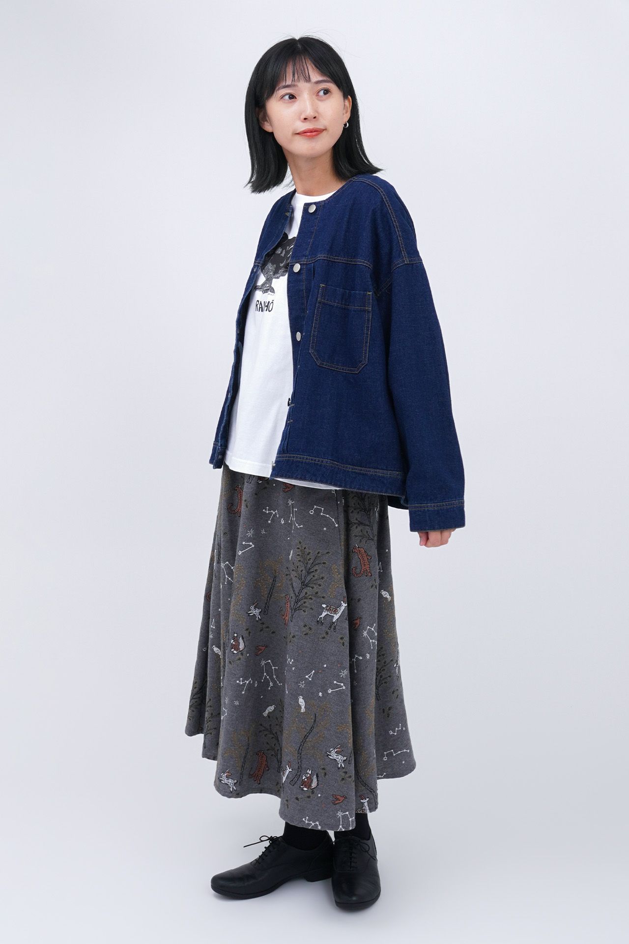 GREY/model:168cm