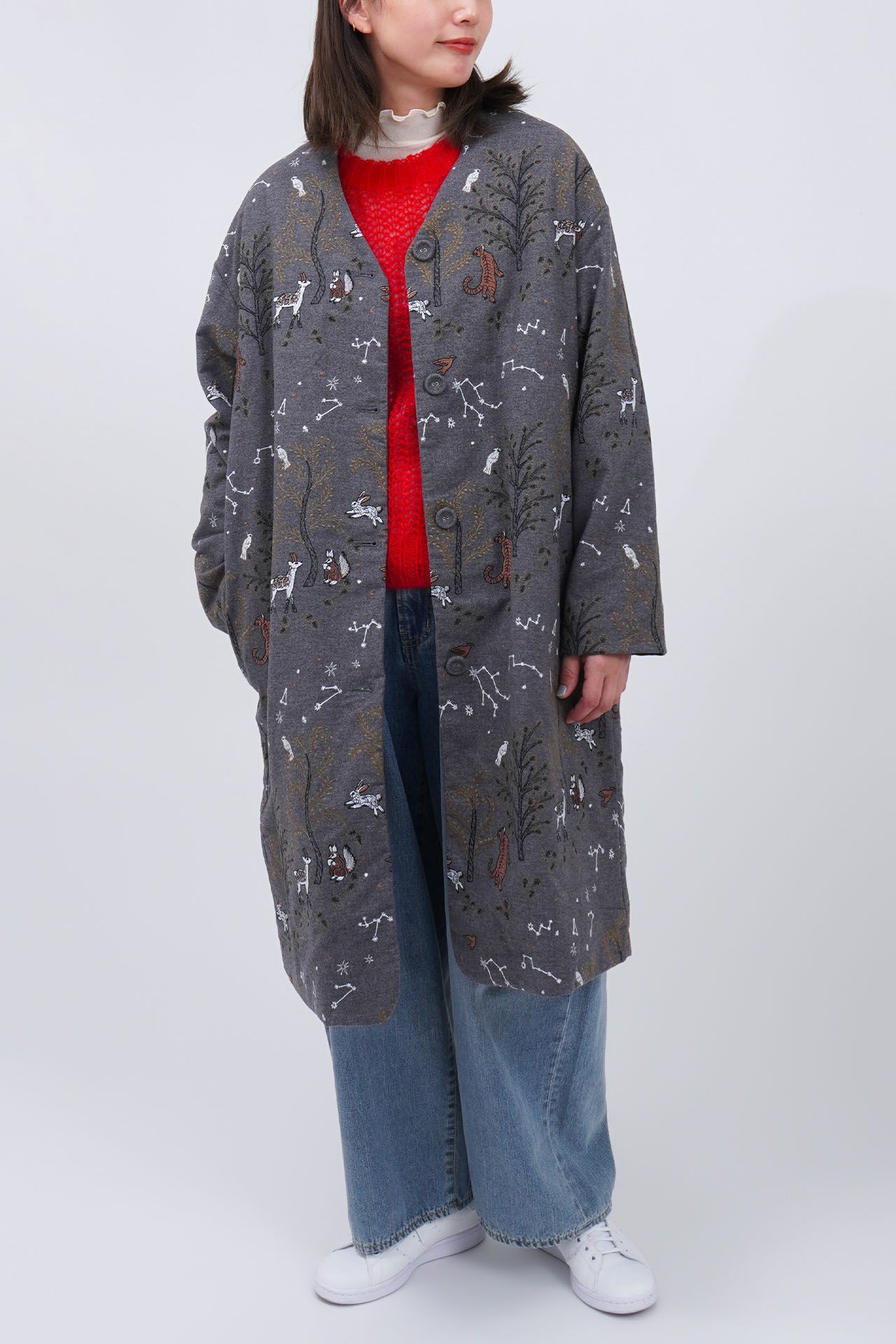 GREY/model:168cm