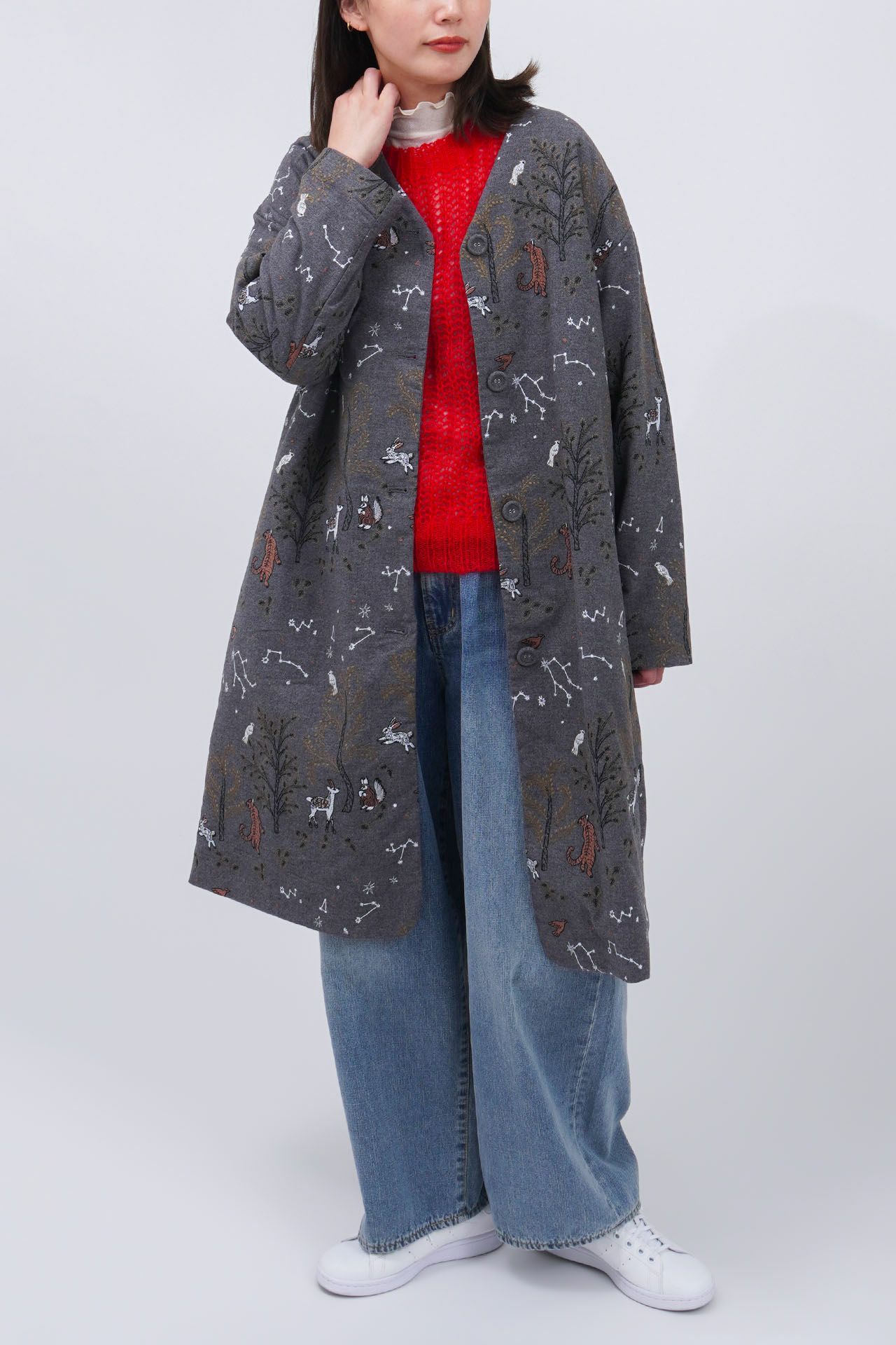 GREY/model:168cm