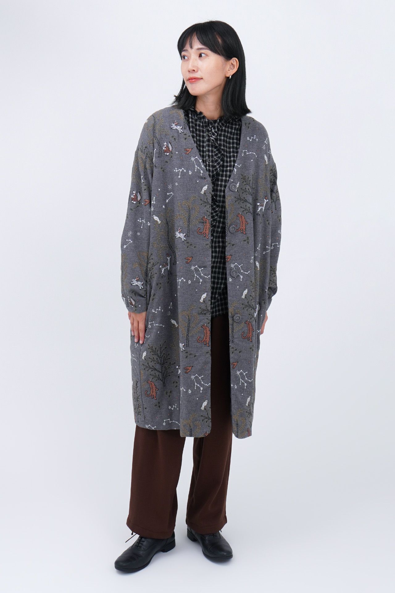 GREY/model:168cm