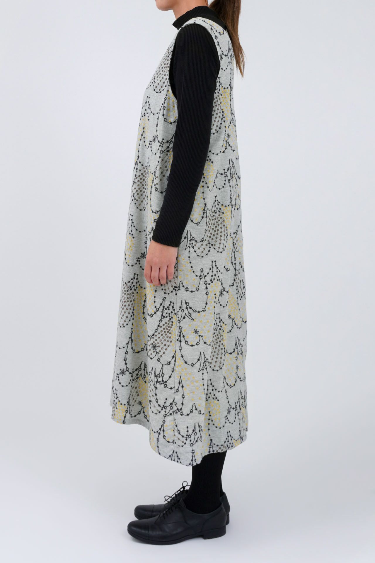 EMB swallow ジャンパースカート | marble SUD(マーブルシュッド)公式通販