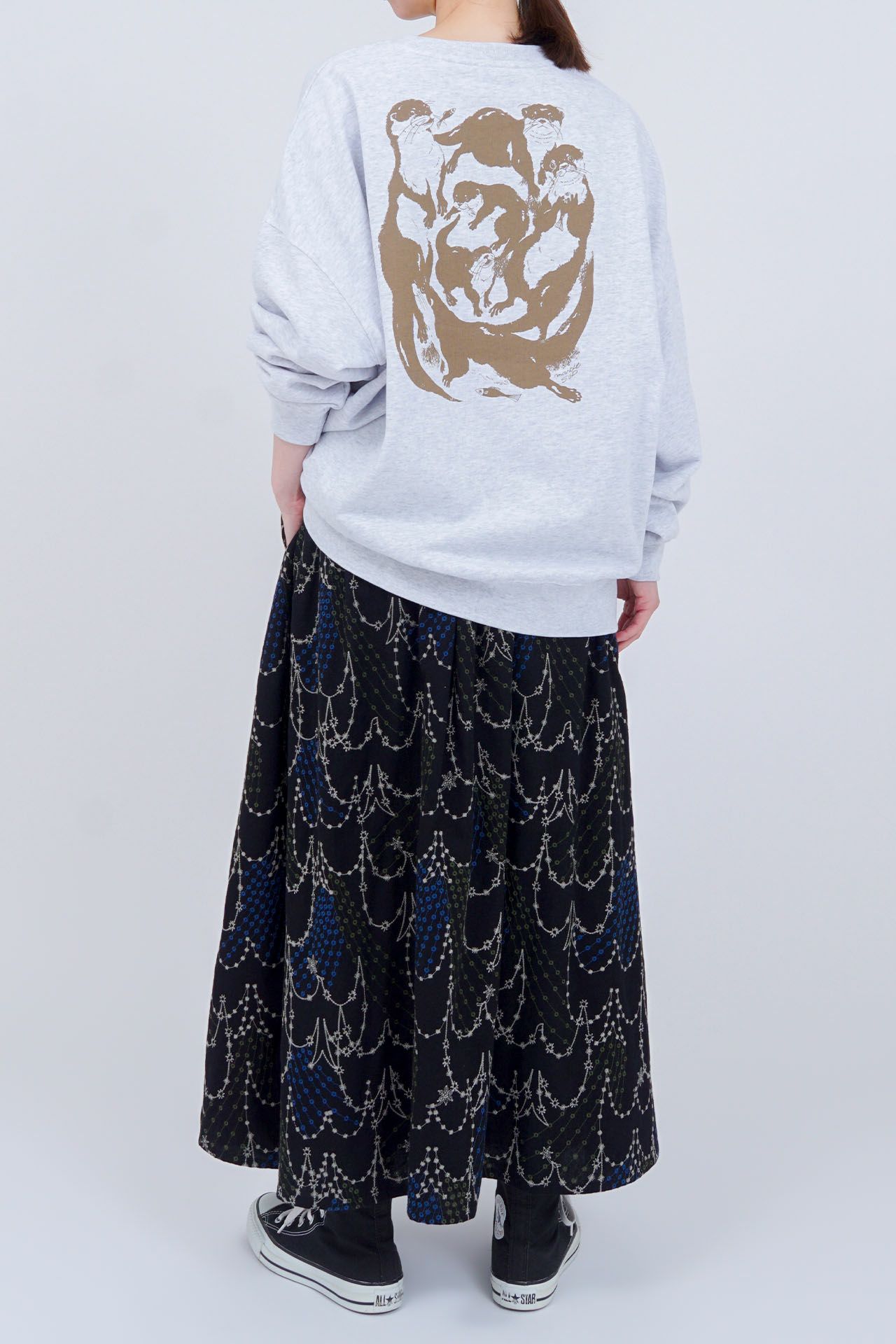 EMB swallow フレアスカート | marble SUD(マーブルシュッド)公式通販
