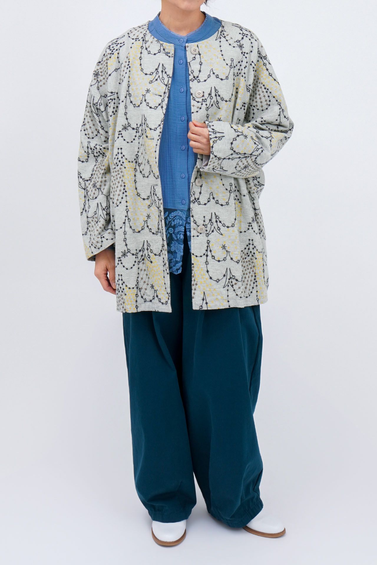 GREY/model:161cm