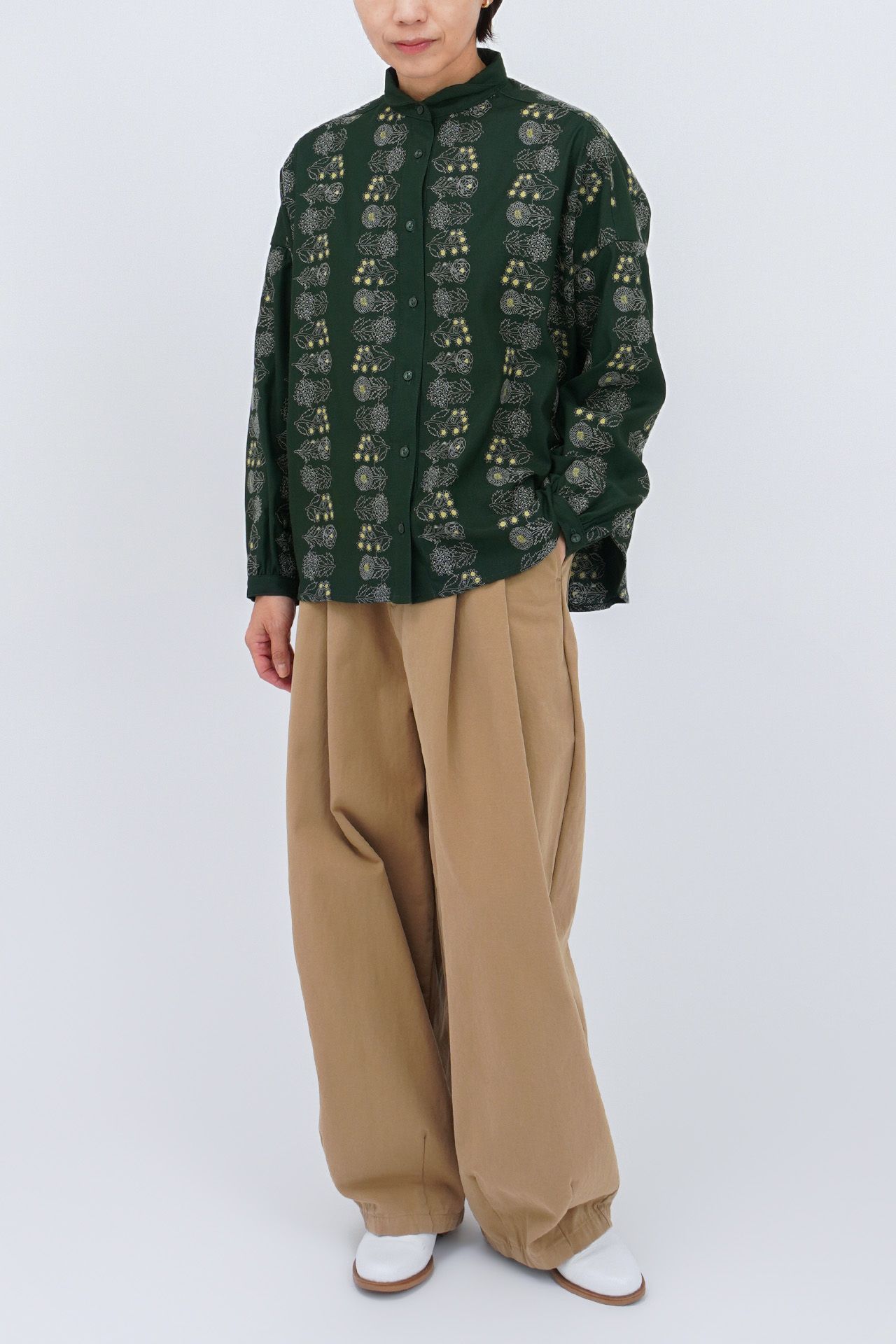 GREEN/model:161cm
