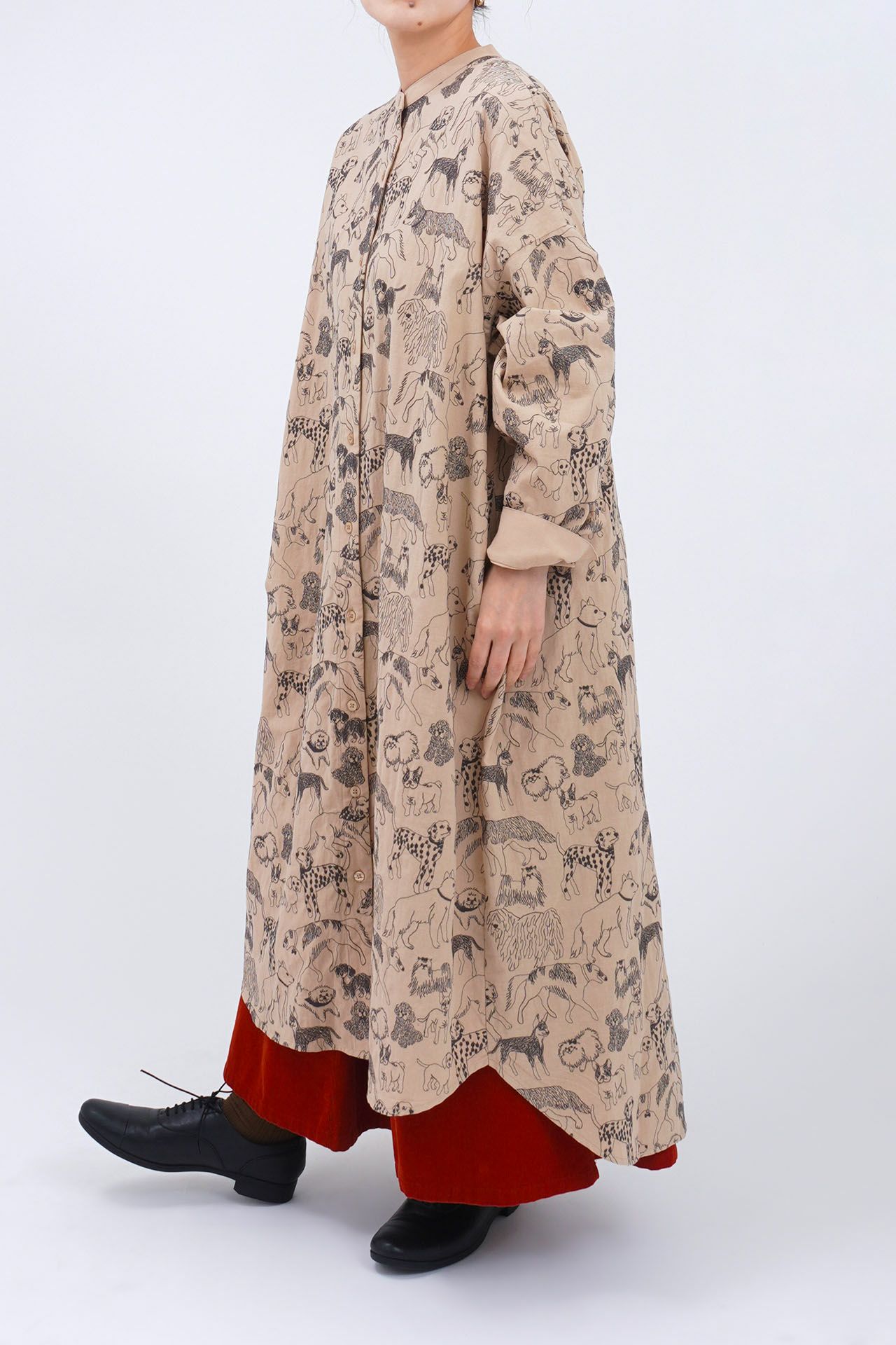 BEIGE/model:158cm