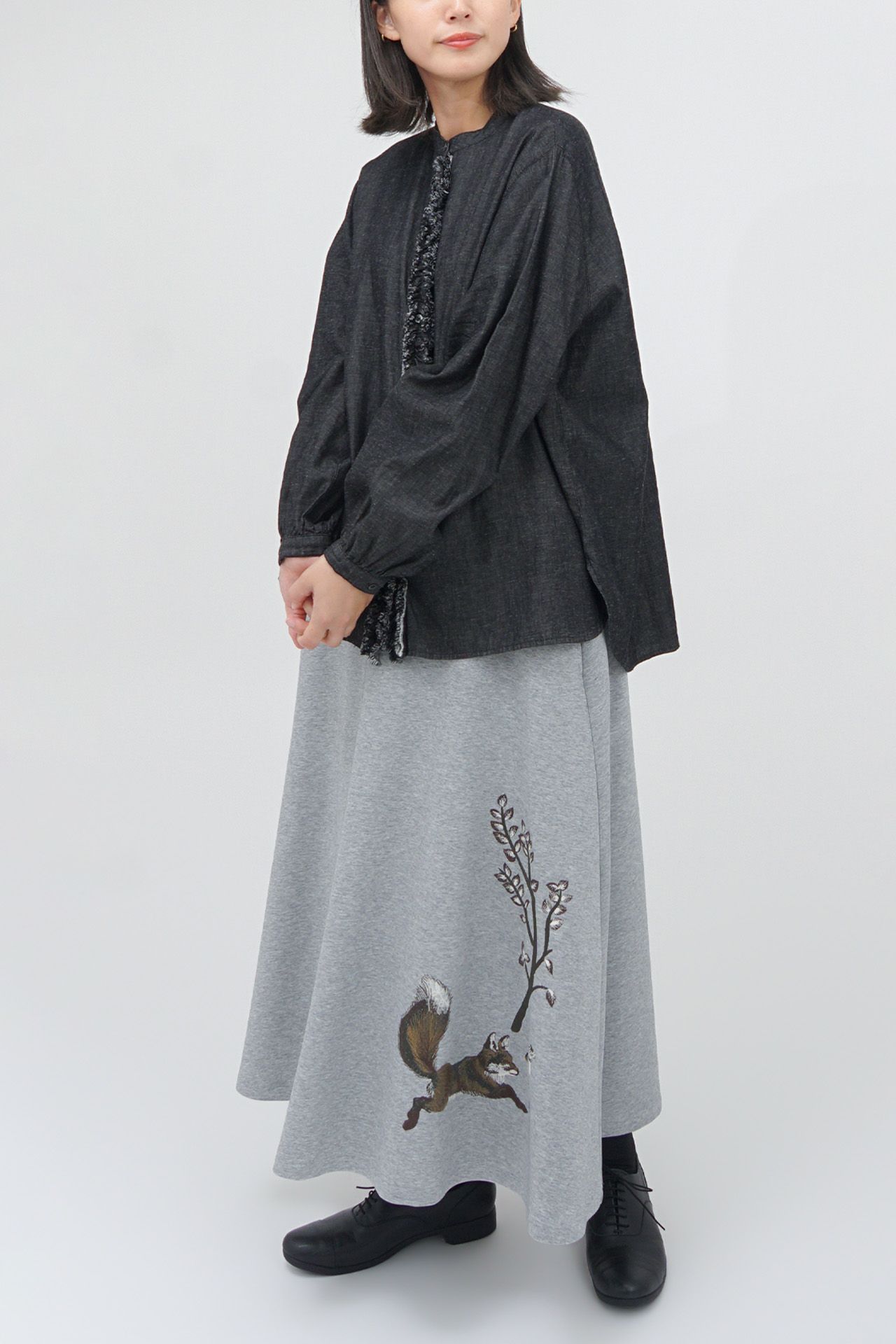 H.GREY/model:168cm