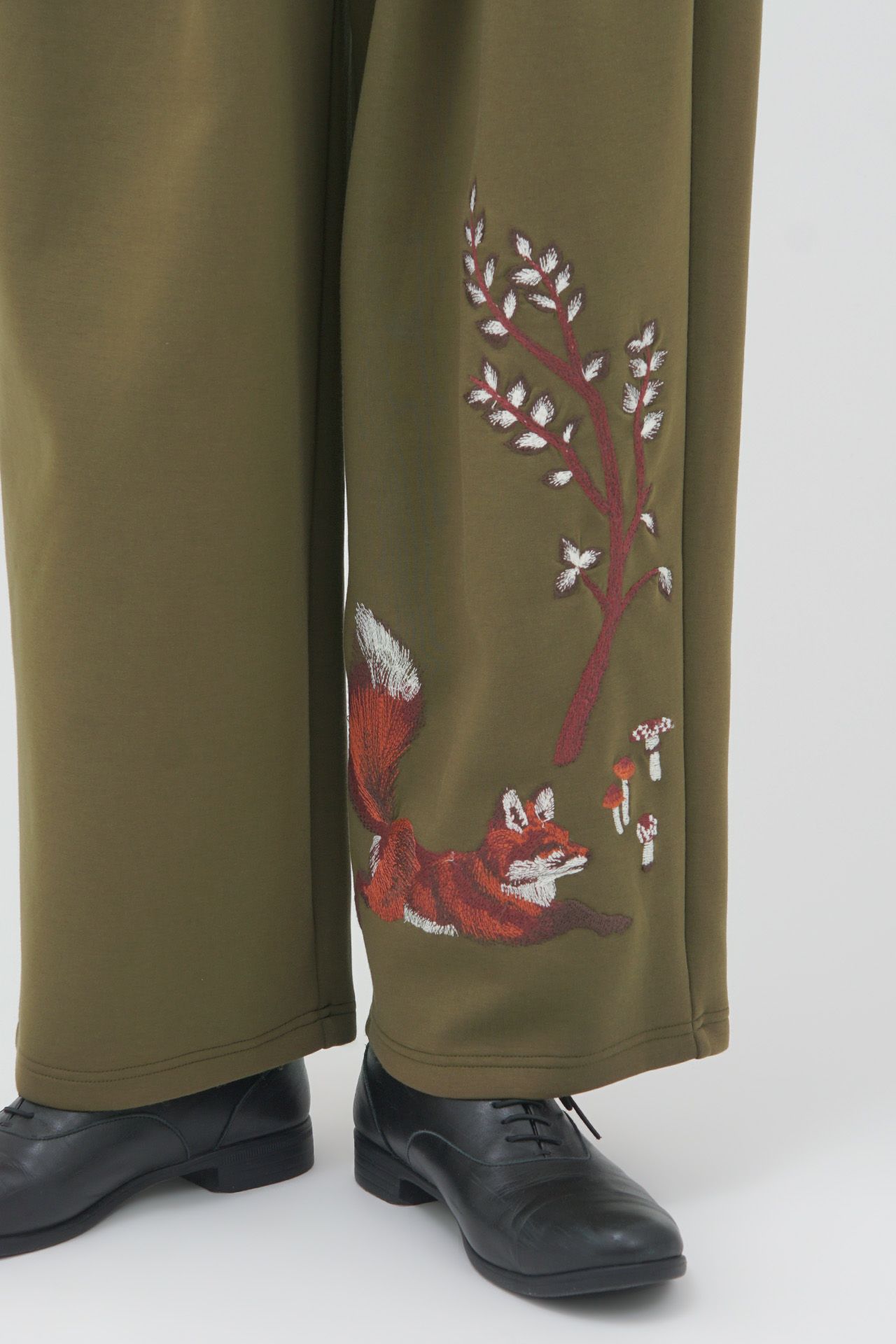 EMB fox タックパンツ | marble SUD(マーブルシュッド)公式通販