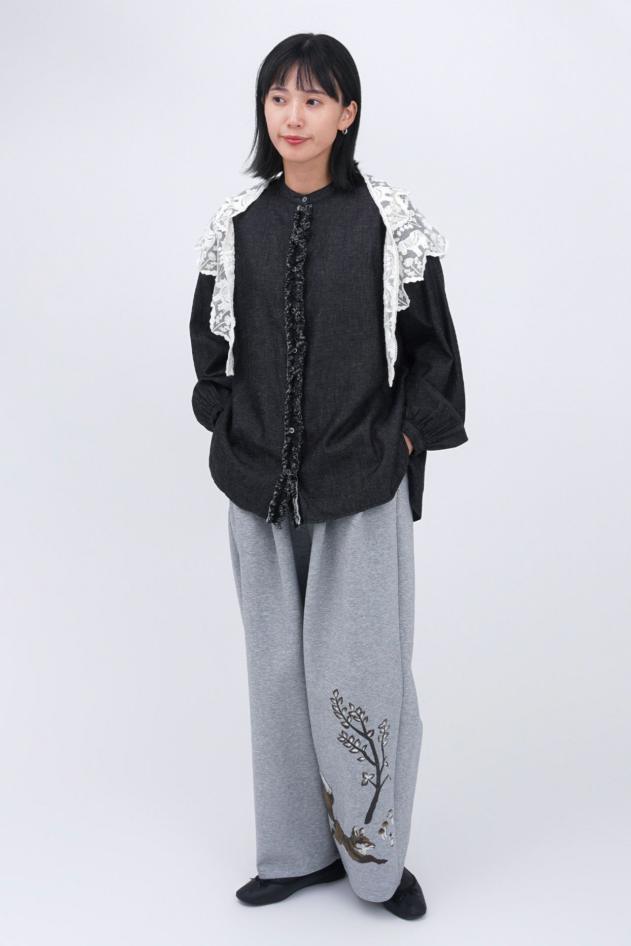 H.GREY/model:168cm