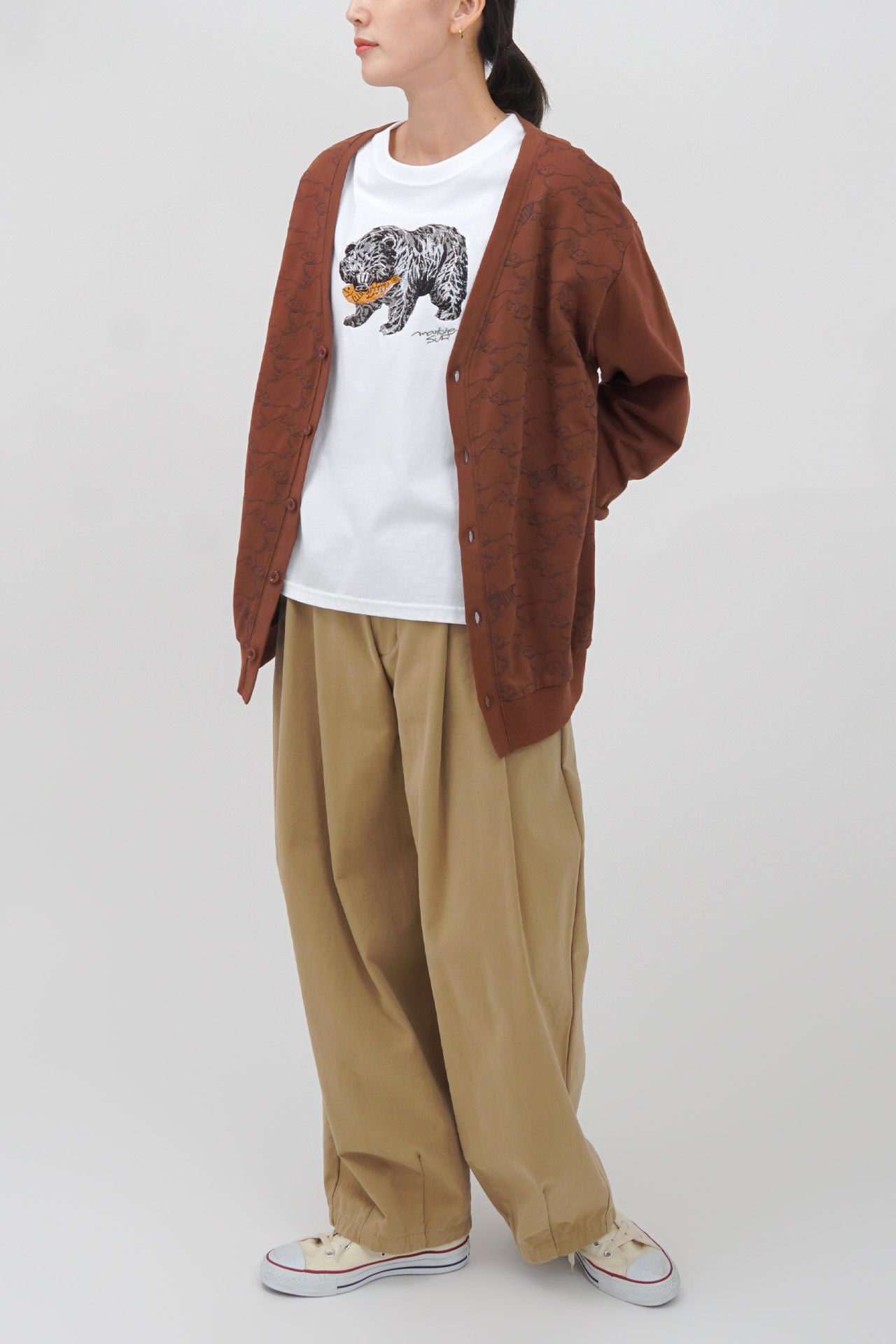 BROWN/model:168cm