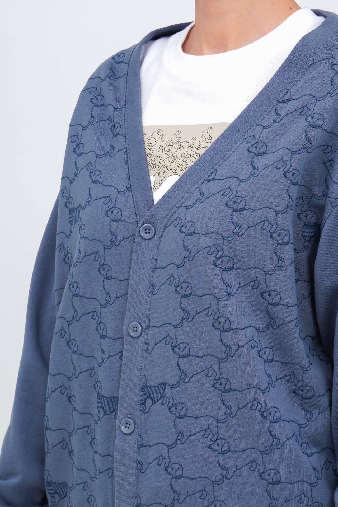 美品 25SS マーブルシュッド carrot yard カーディガン　ウサギ 美品 25SS マーブルシュッド carrot yard カーディガン ウサギ marble