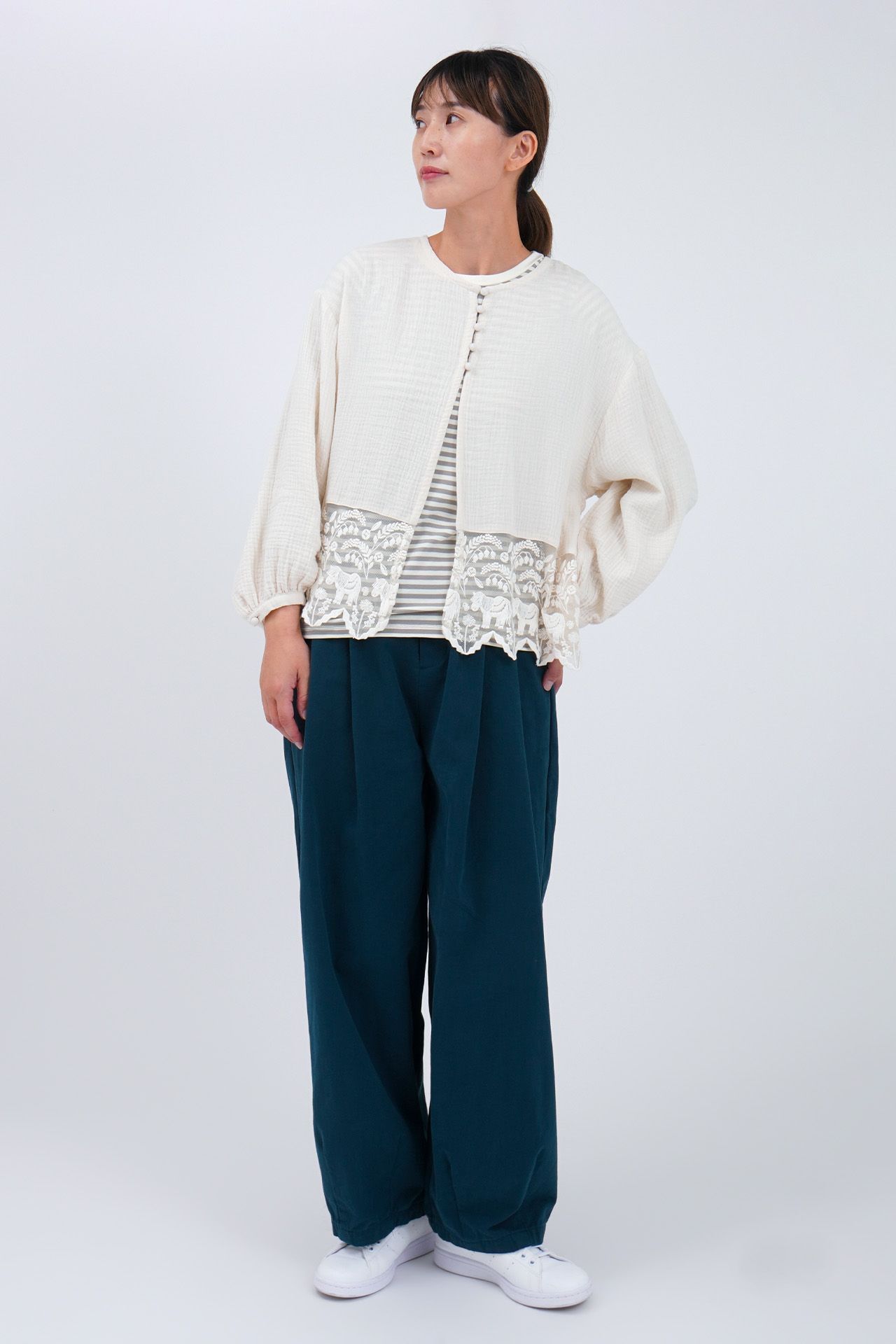 レースポニー ボレロ | marble SUD(マーブルシュッド)公式通販 レースポニー ボレロ | marble SUD(マーブルシュッド)公式通販