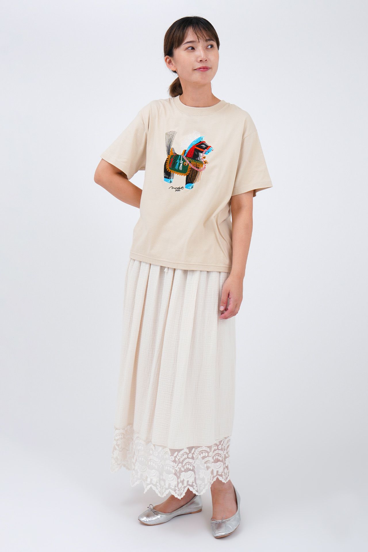 WHITE/model:168cm