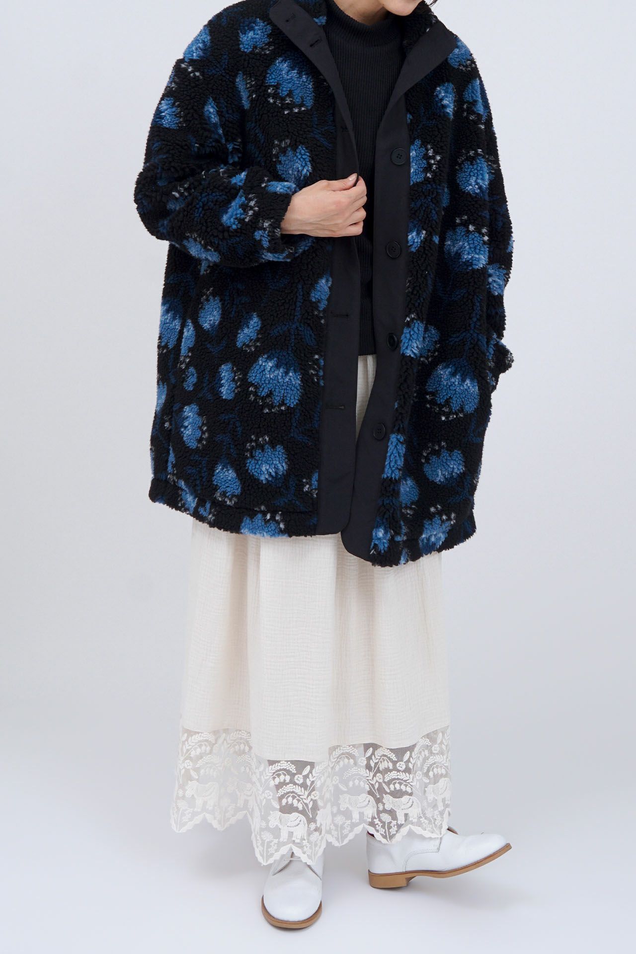 WHITE/model:161cm
