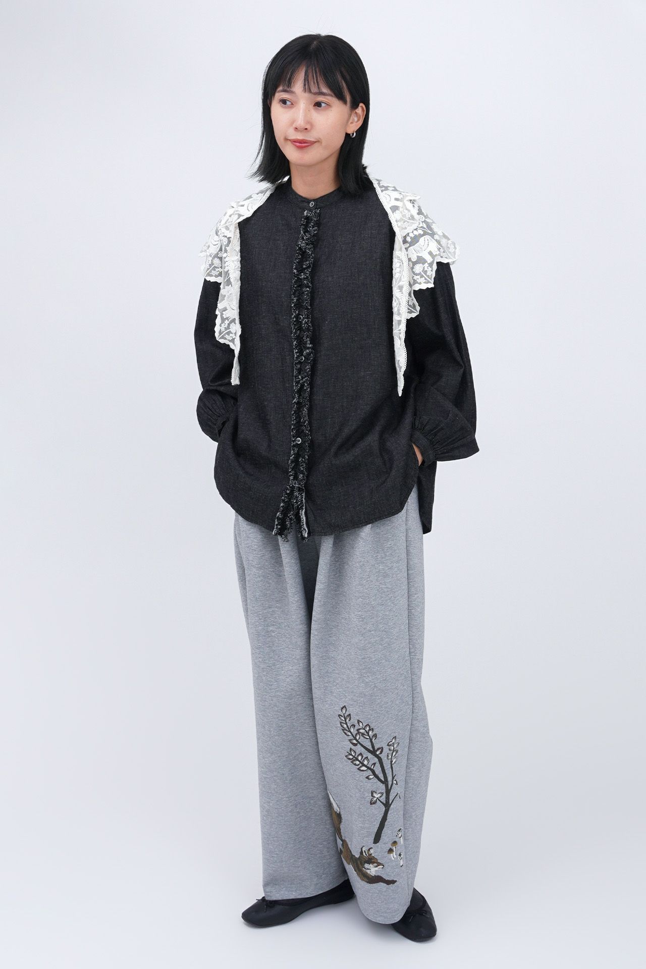 WHITE/model:168cm