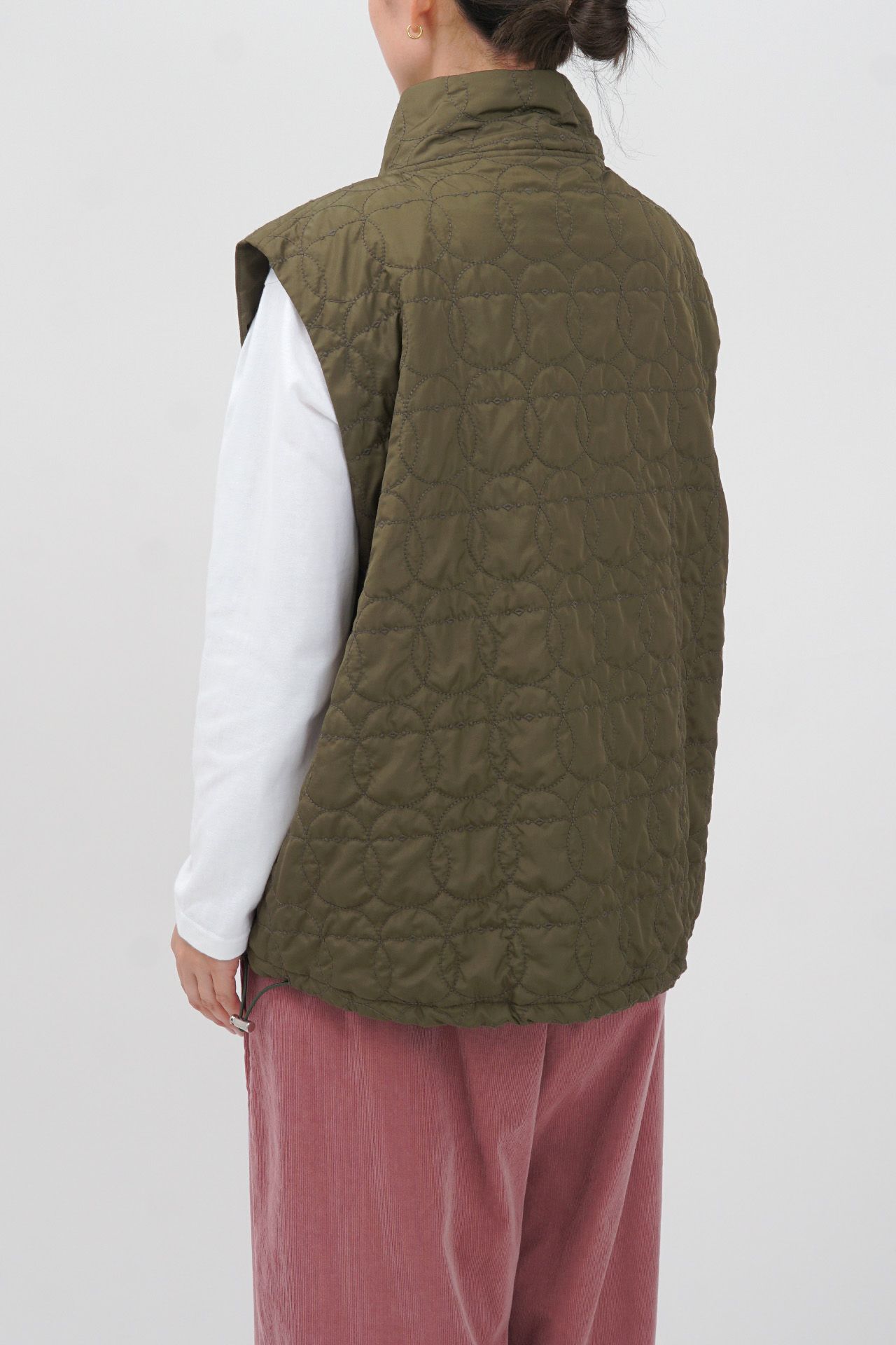 シマエナガキルト ベスト | marble SUD(マーブルシュッド)公式通販