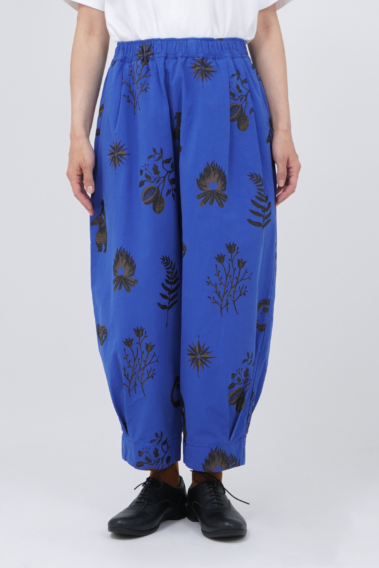 marble sud MIZBASHO TUCK ハカマパンツ marble sud MIZBASHO TUCK ハカマパンツ