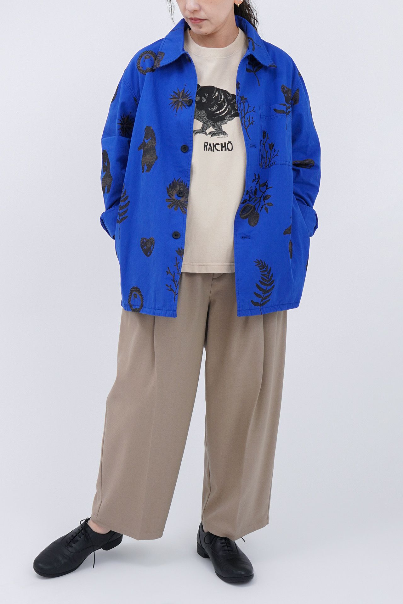 BLUE/model:158cm