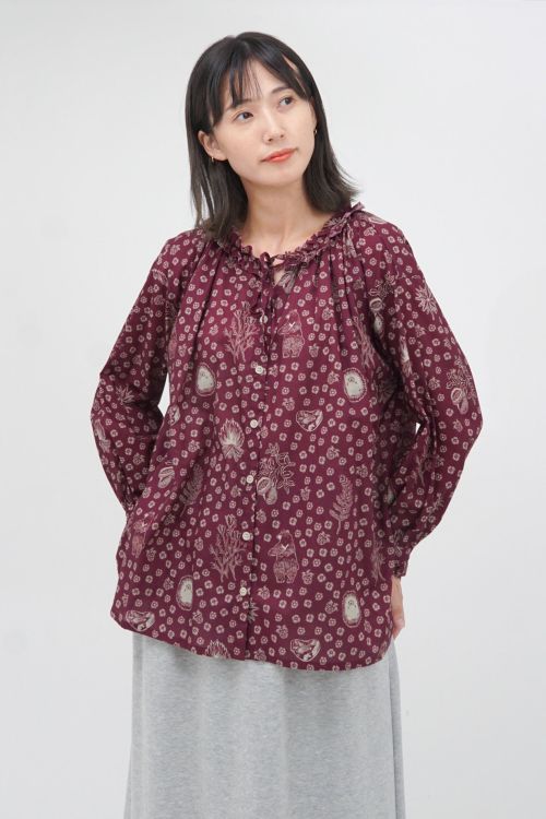 はと様　マーブルシュッド Stella ブラウス チュニック 刺繍 星座 marble SUD Stellar刺繍 ｜ バーニッシュカンパニーブログ