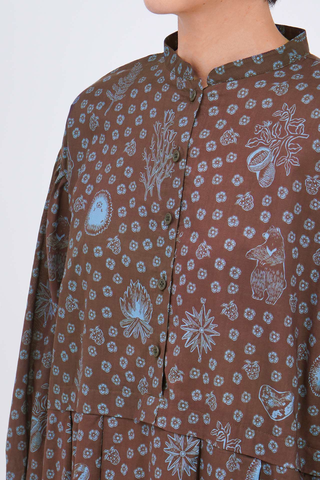 field flower タックワンピース | marble SUD(マーブルシュッド