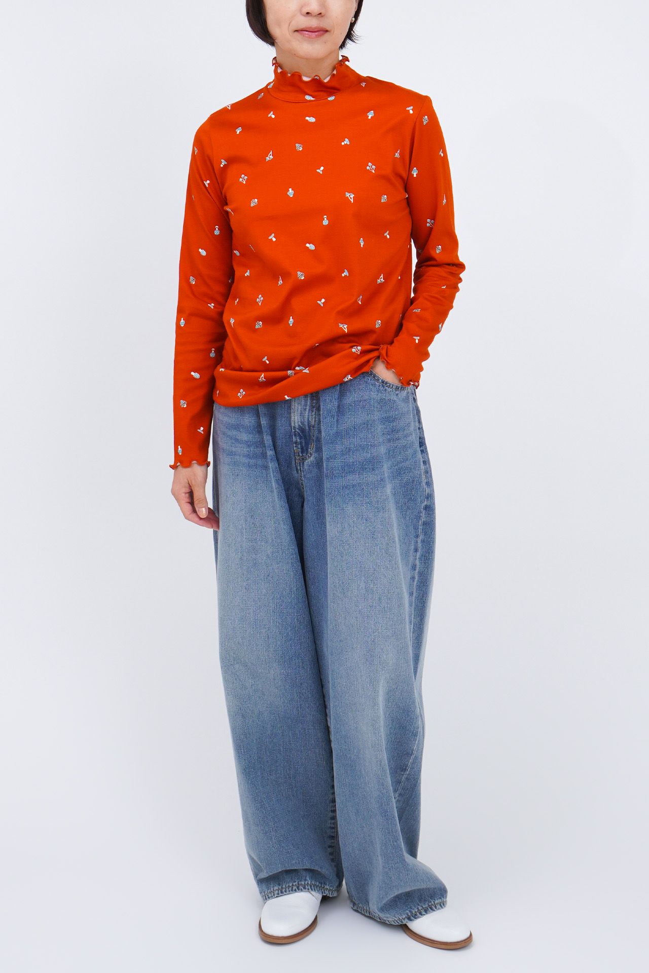 ORANGE/model:161cm