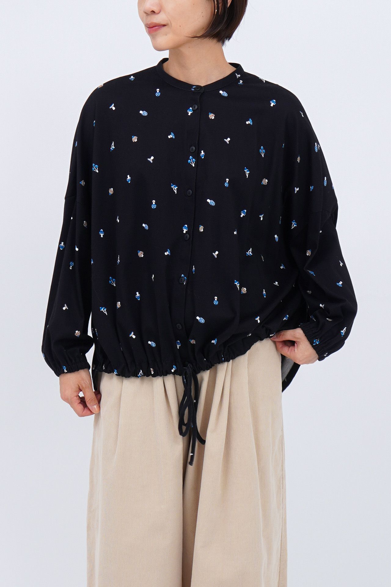 Marble SUD ストリングシャツ kinoko ストリングシャツ | marble SUD(マーブルシュッド)公式通販