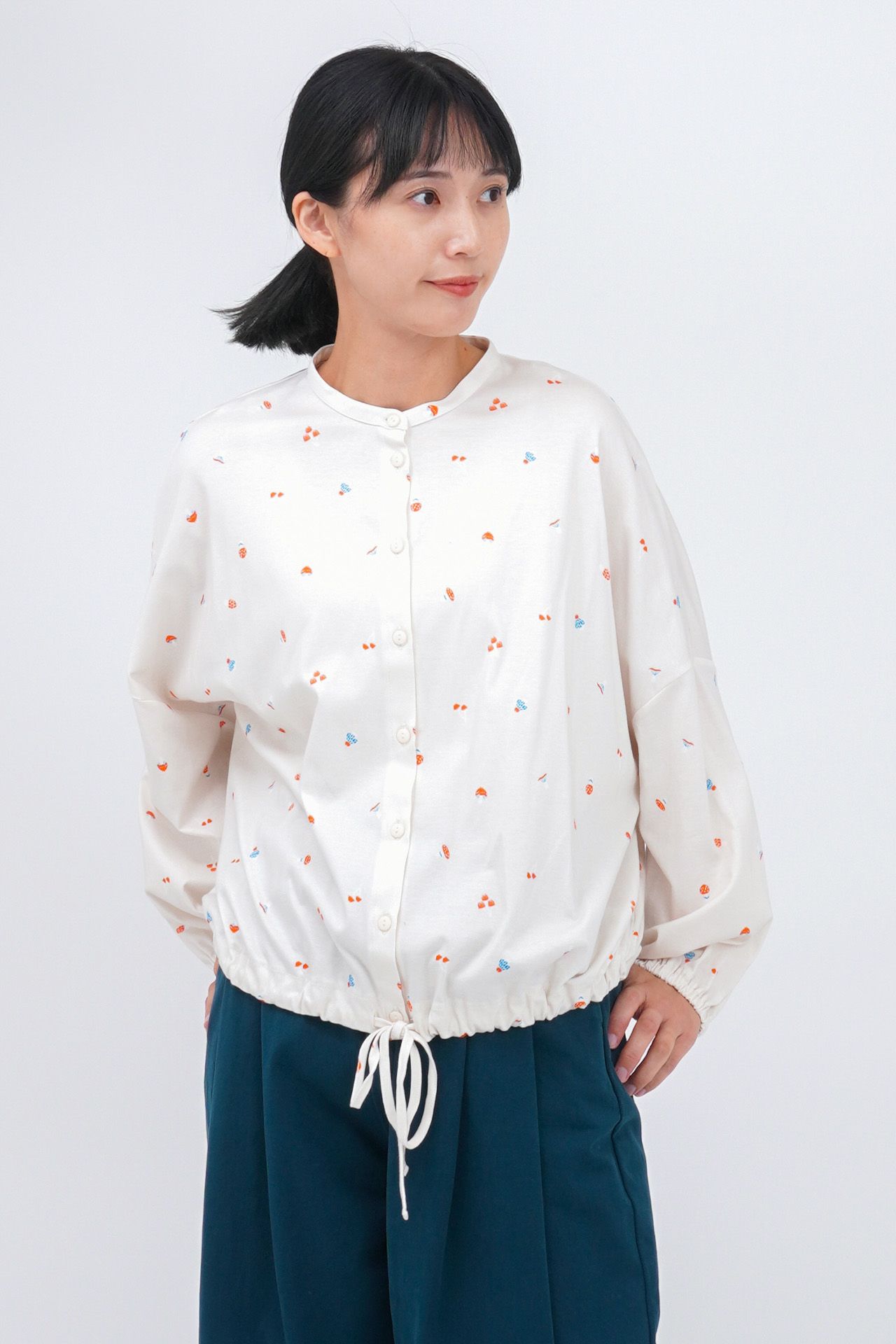 Marble SUD ストリングシャツ kinoko ストリングシャツ | marble SUD(マーブルシュッド)公式通販