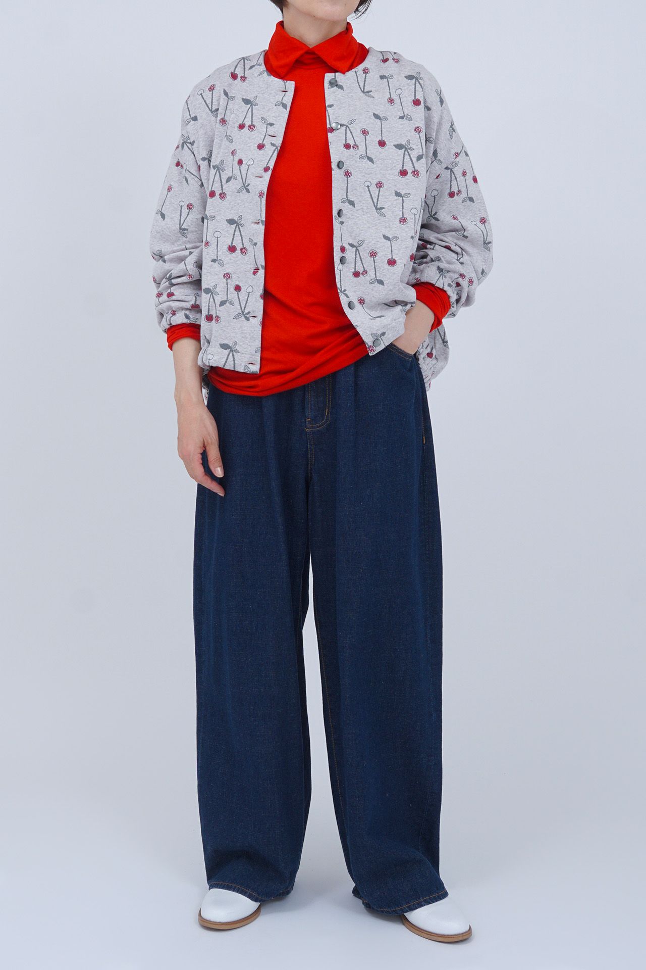 WHITE/model:161cm