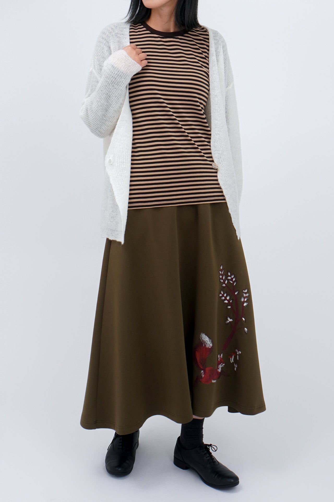 WHITE/model:168cm