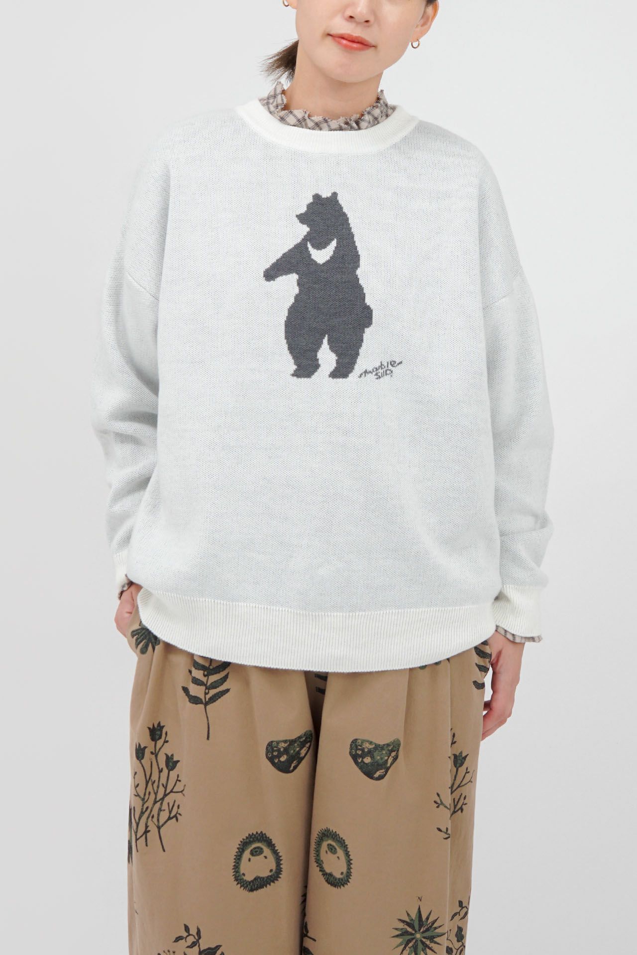 bear knit プルオーバー | marble SUD(マーブルシュッド)公式通販