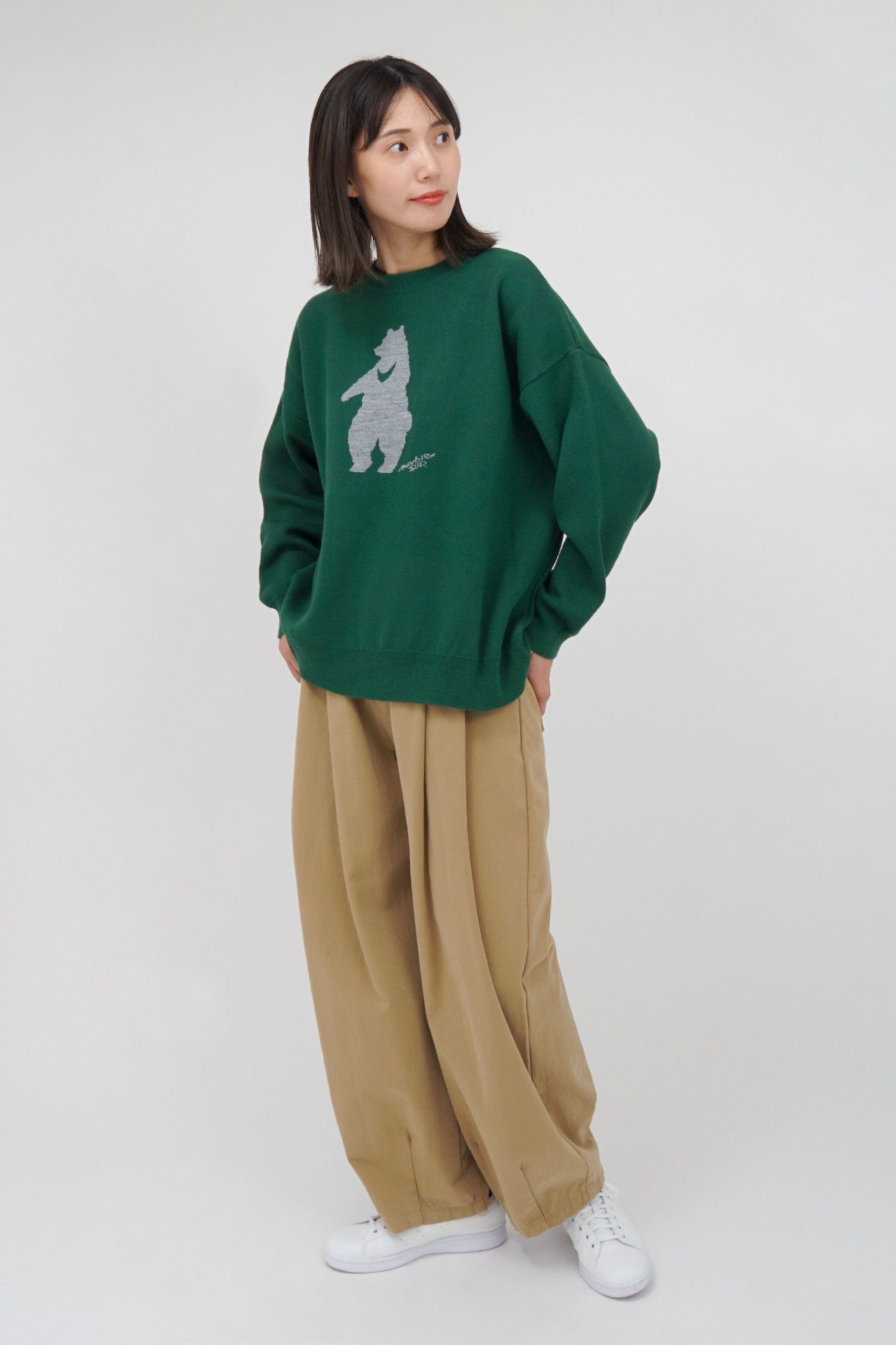 GREEN/model:168cm